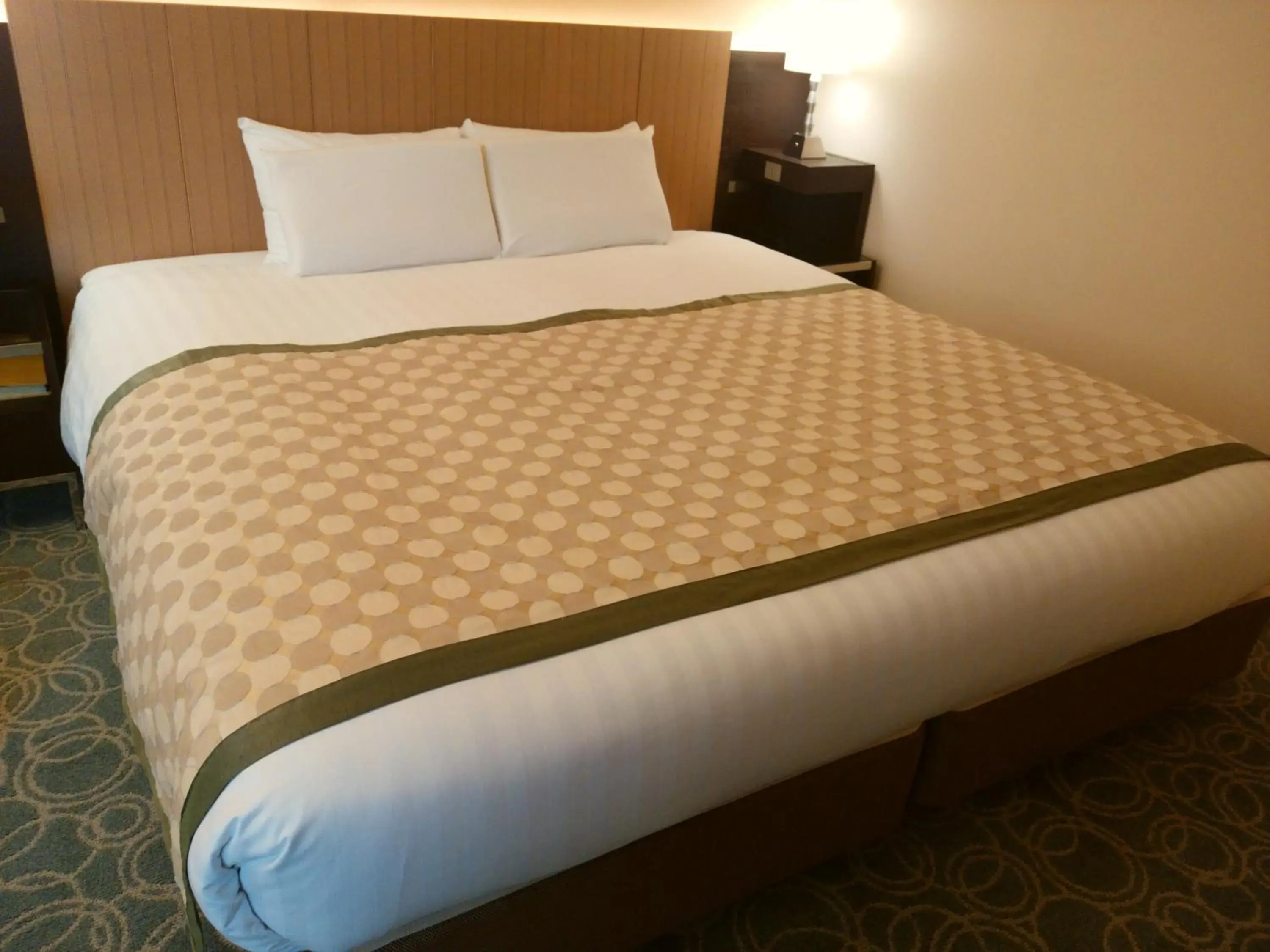 Bed in JR Hotel Clement Tokushima Bed in JR Hotel Clement Tokushima