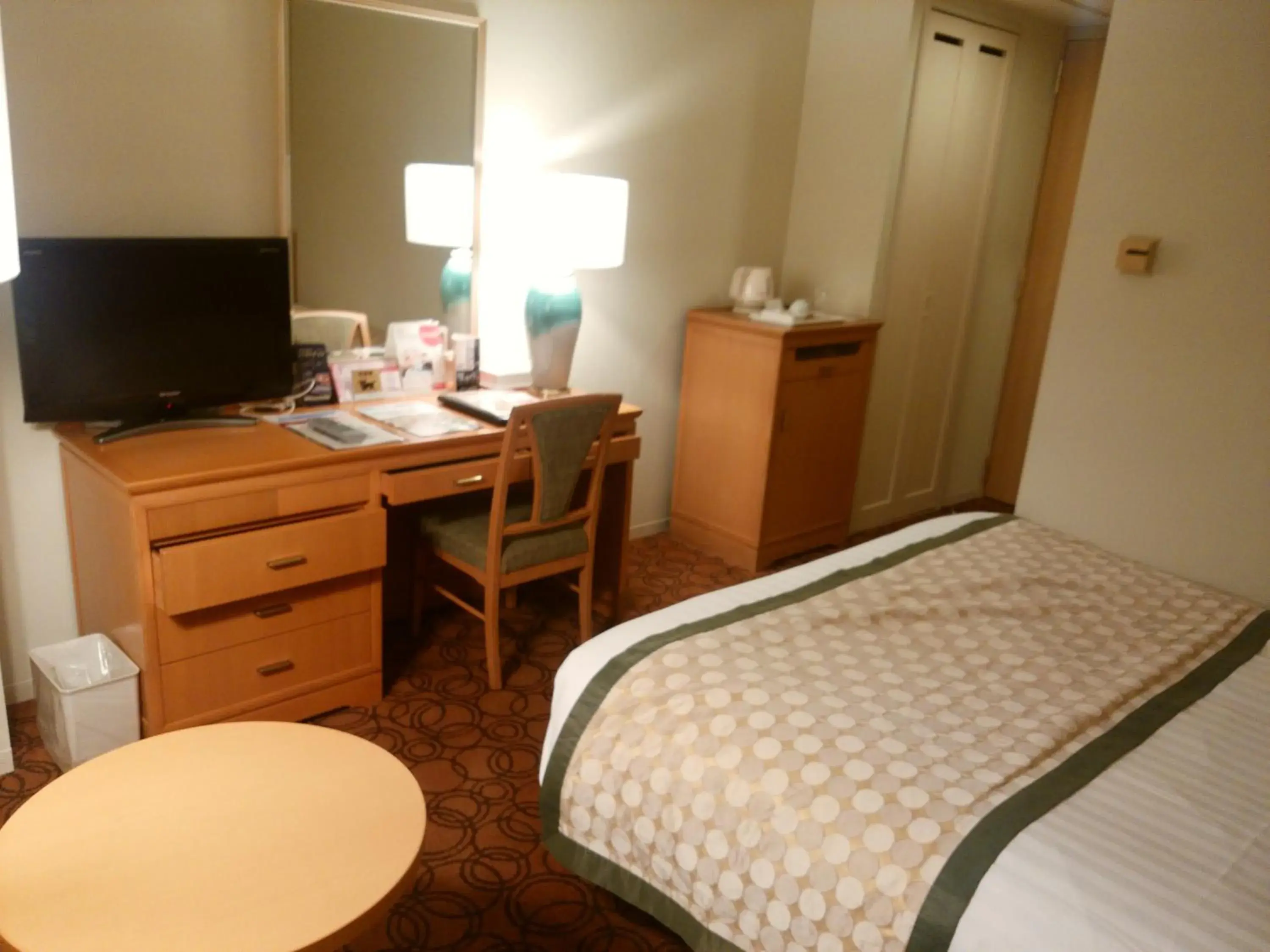 Bed in JR Hotel Clement Tokushima Bed in JR Hotel Clement Tokushima