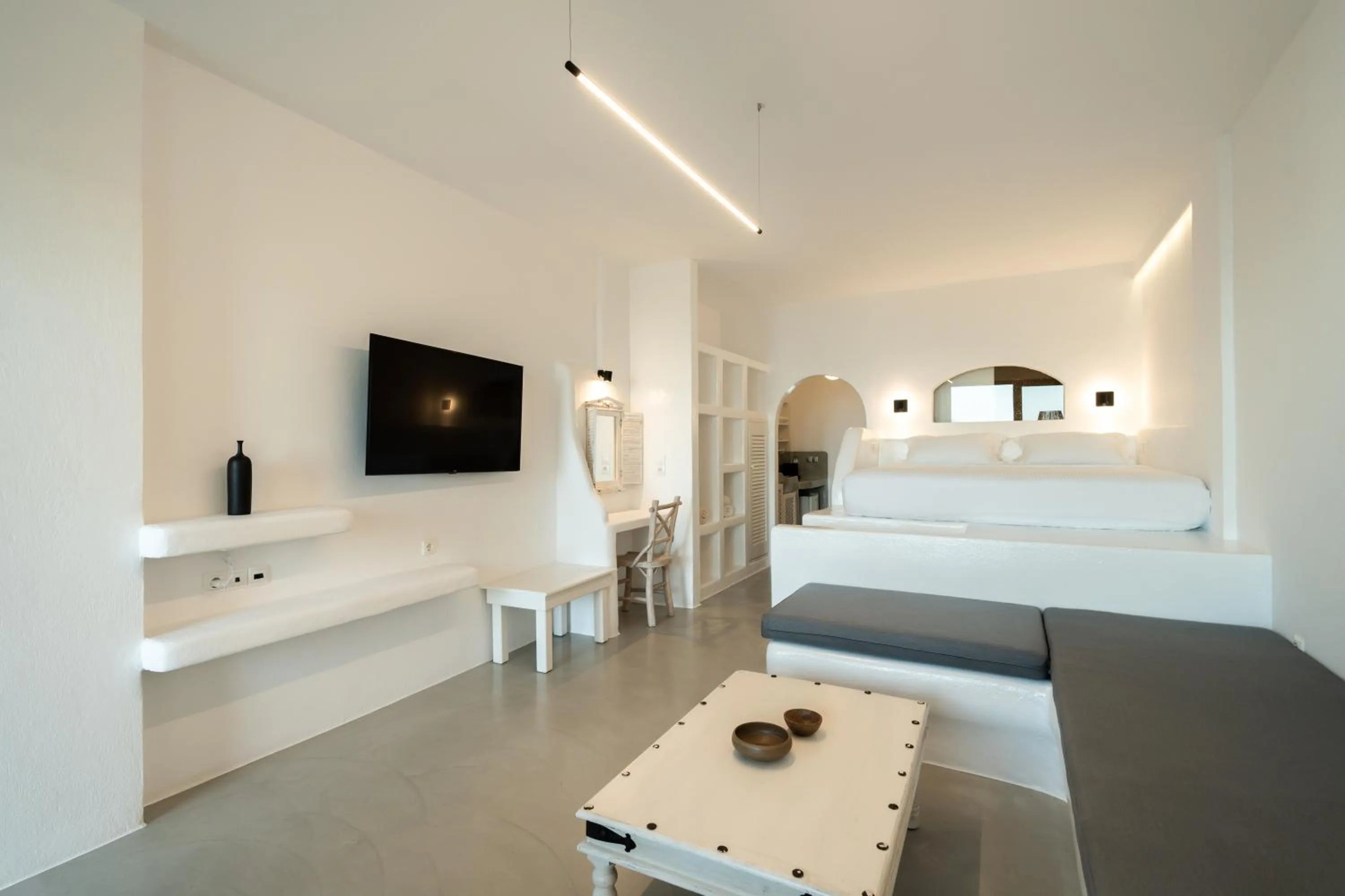 Bed in Black Diamond Suites