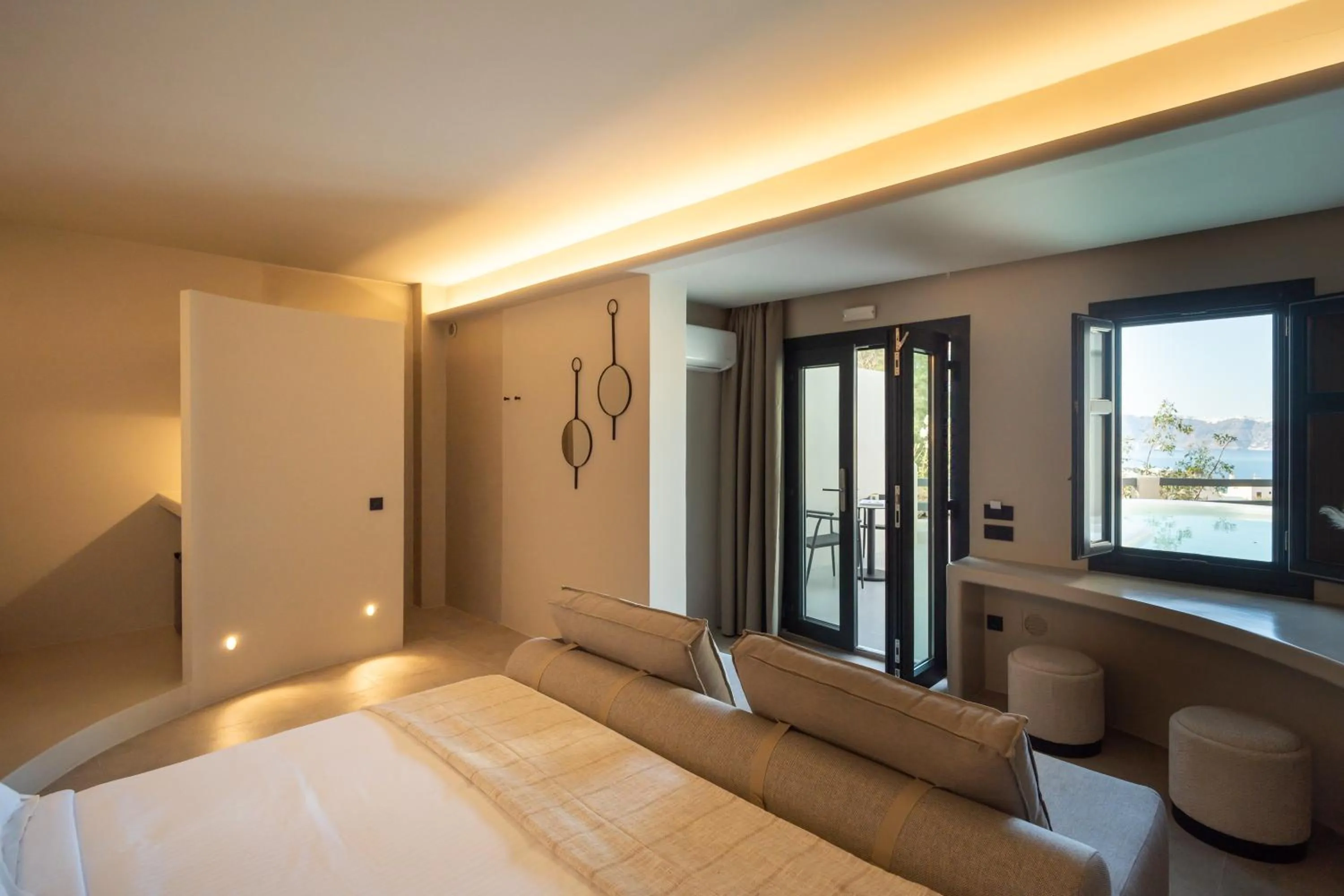 Bed in Black Diamond Suites