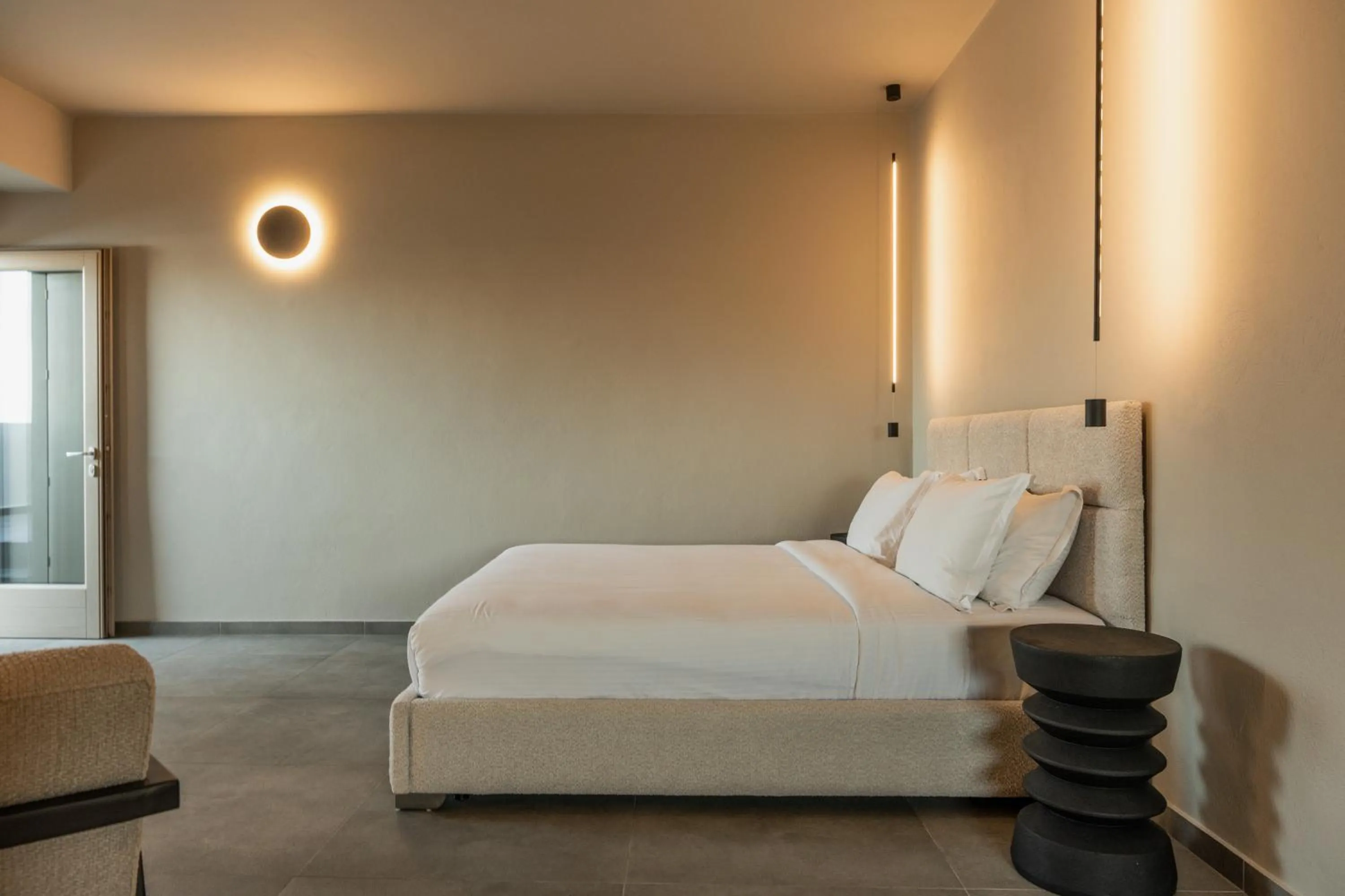 Bed in Black Diamond Suites