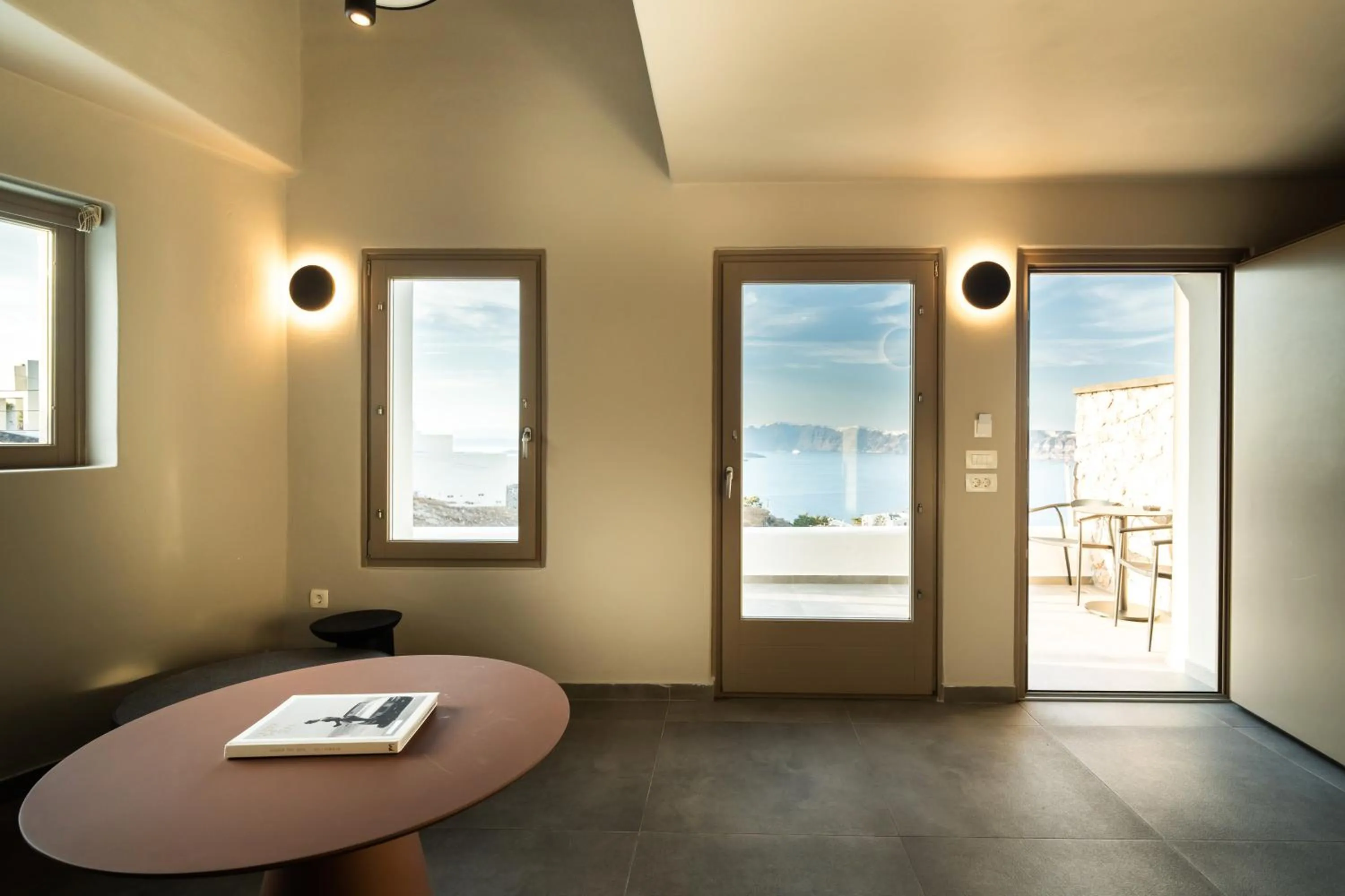 Living room in Black Diamond Suites