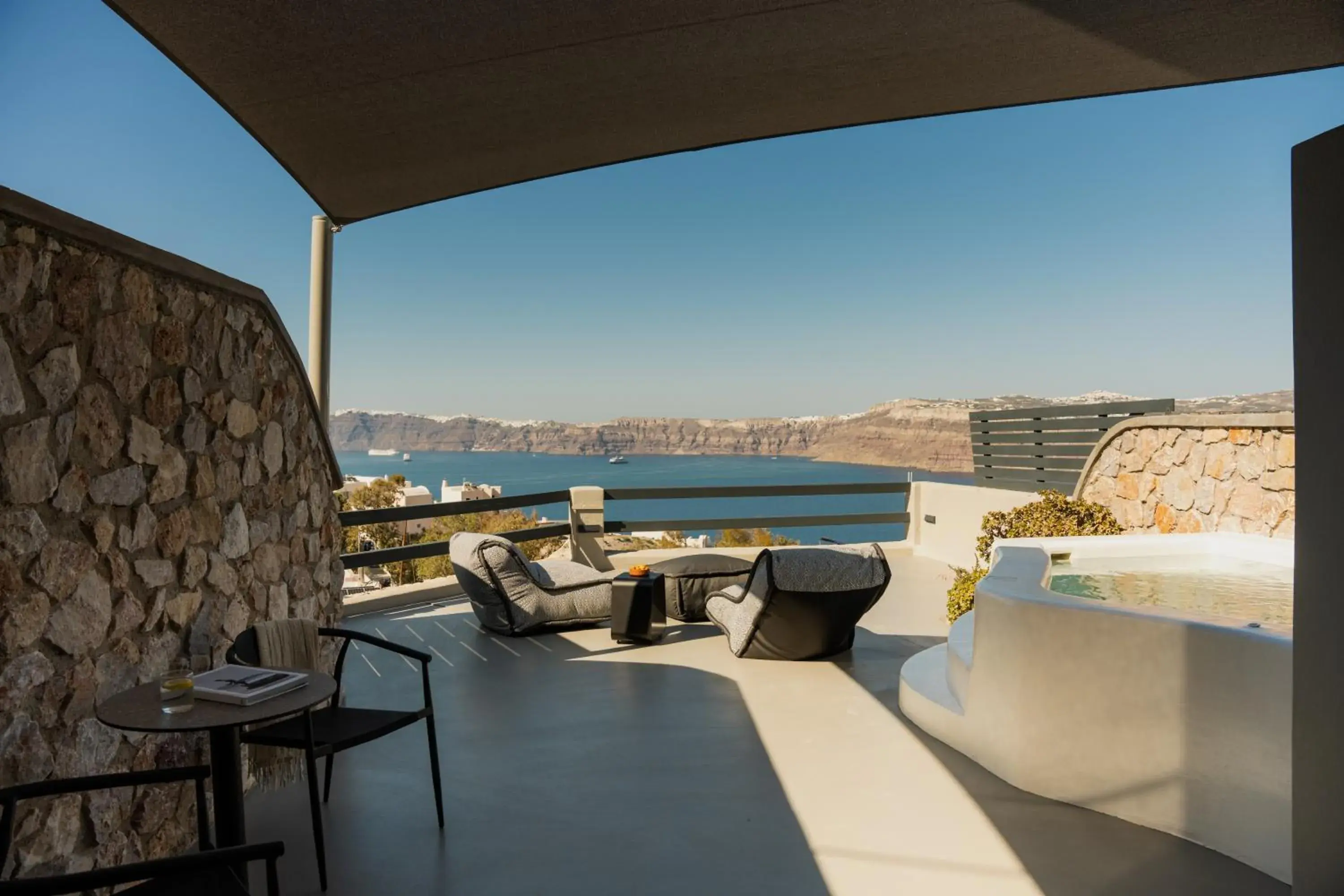 Cosmic Suite with Private Plunge Pool and Caldera View in Black Diamond Suites Cosmic Suite with Private Plunge Pool and Caldera View in Black Diamond Suites