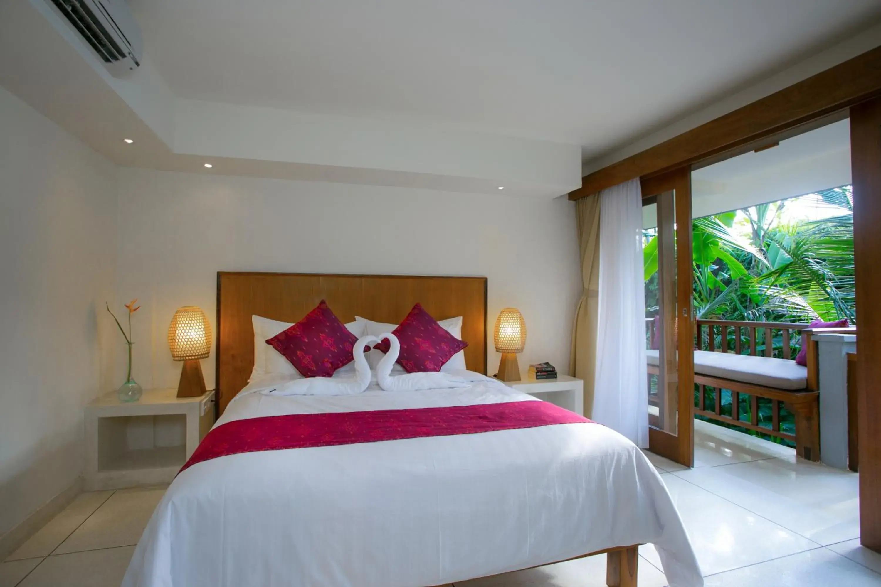 Balcony/Terrace, Bed in Pesantian Villa and Warung Balcony/Terrace, Bed in Pesantian Villa and Warung