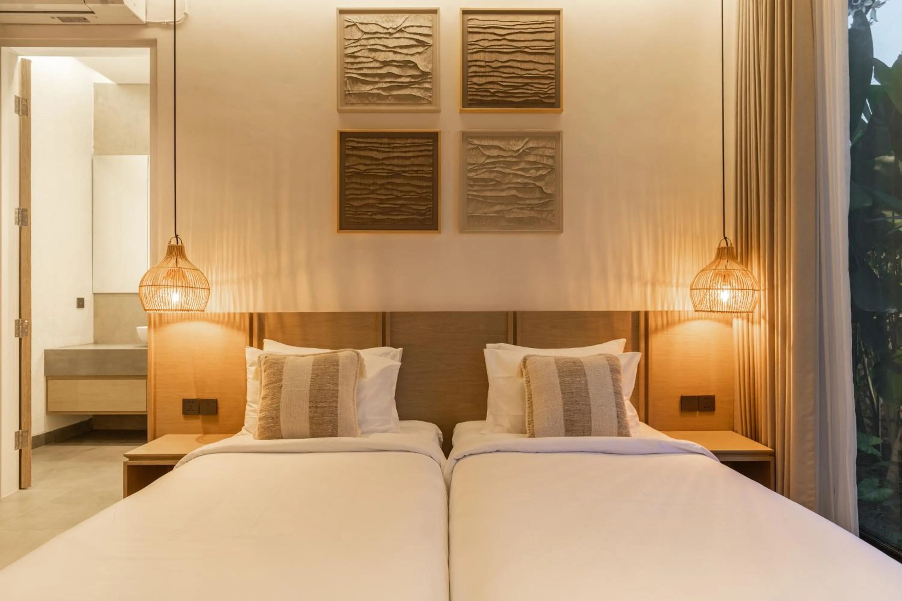 Bed in Villa Moon by Alfred in Bali
