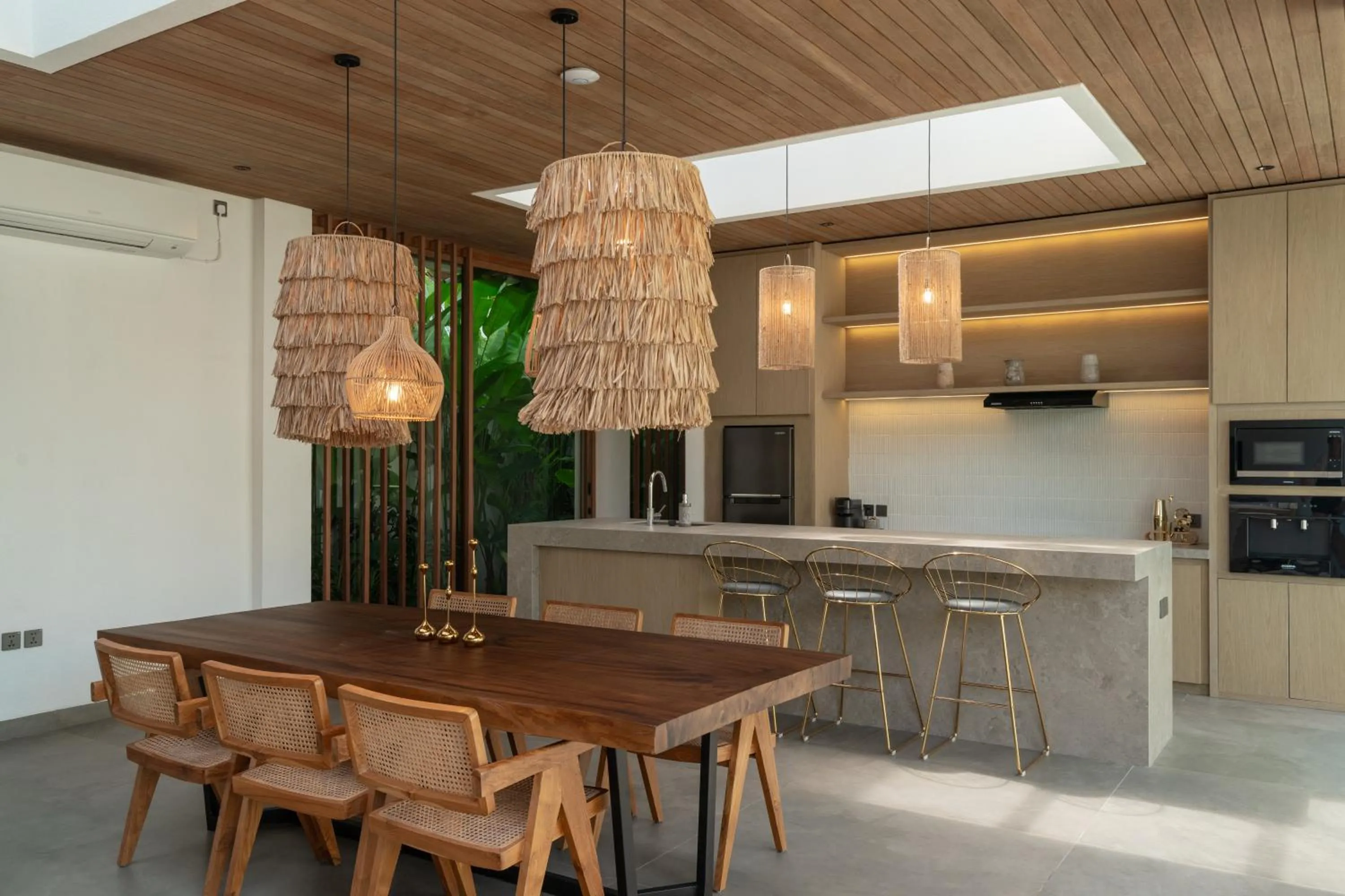 Kitchen or kitchenette in Villa Moon by Alfred in Bali