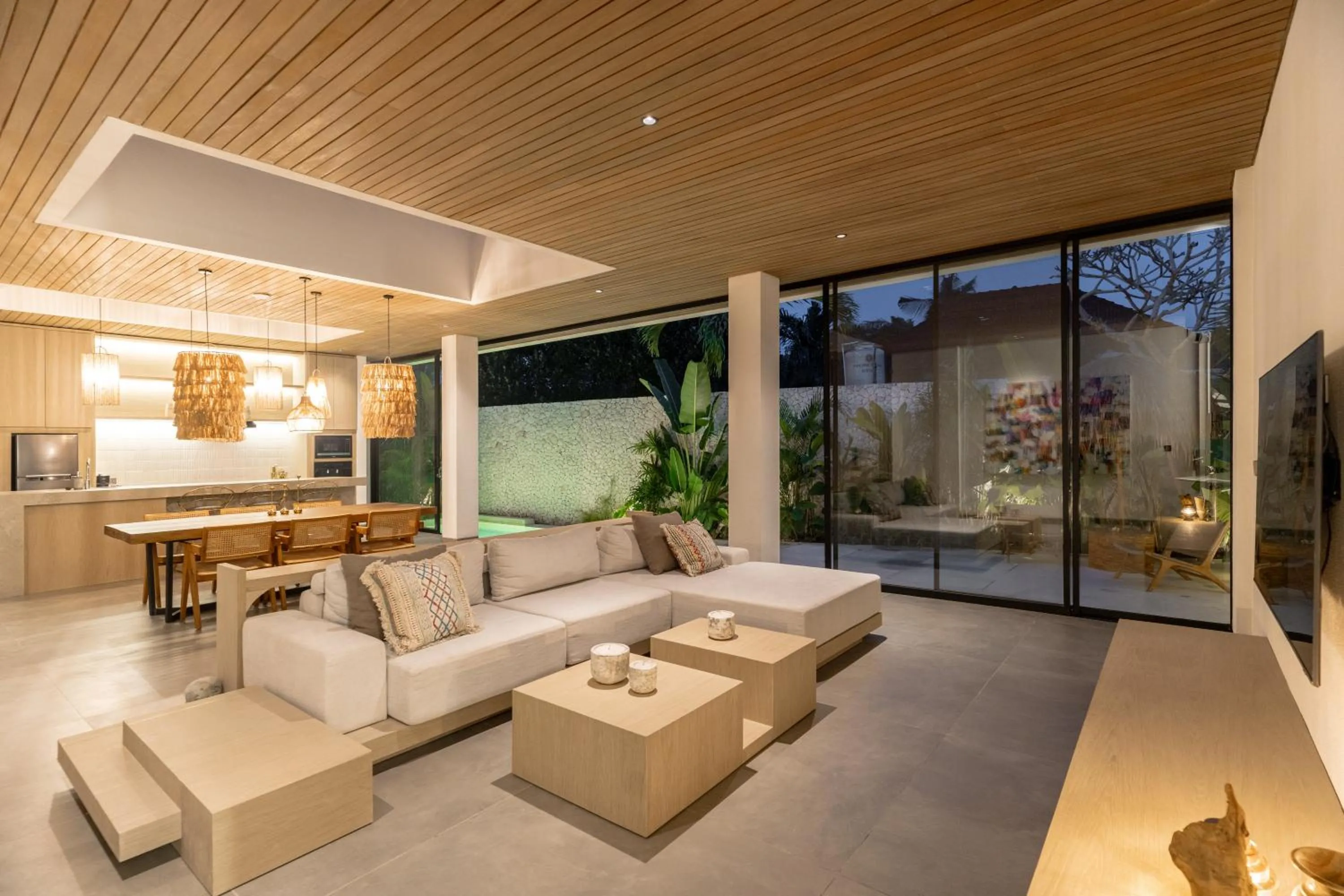 Living room in Villa Moon by Alfred in Bali