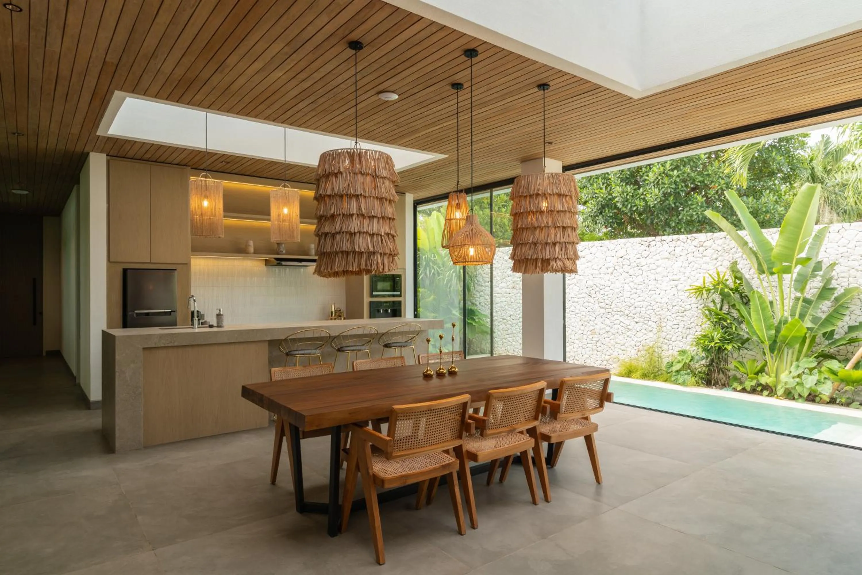 Garden in Villa Moon by Alfred in Bali