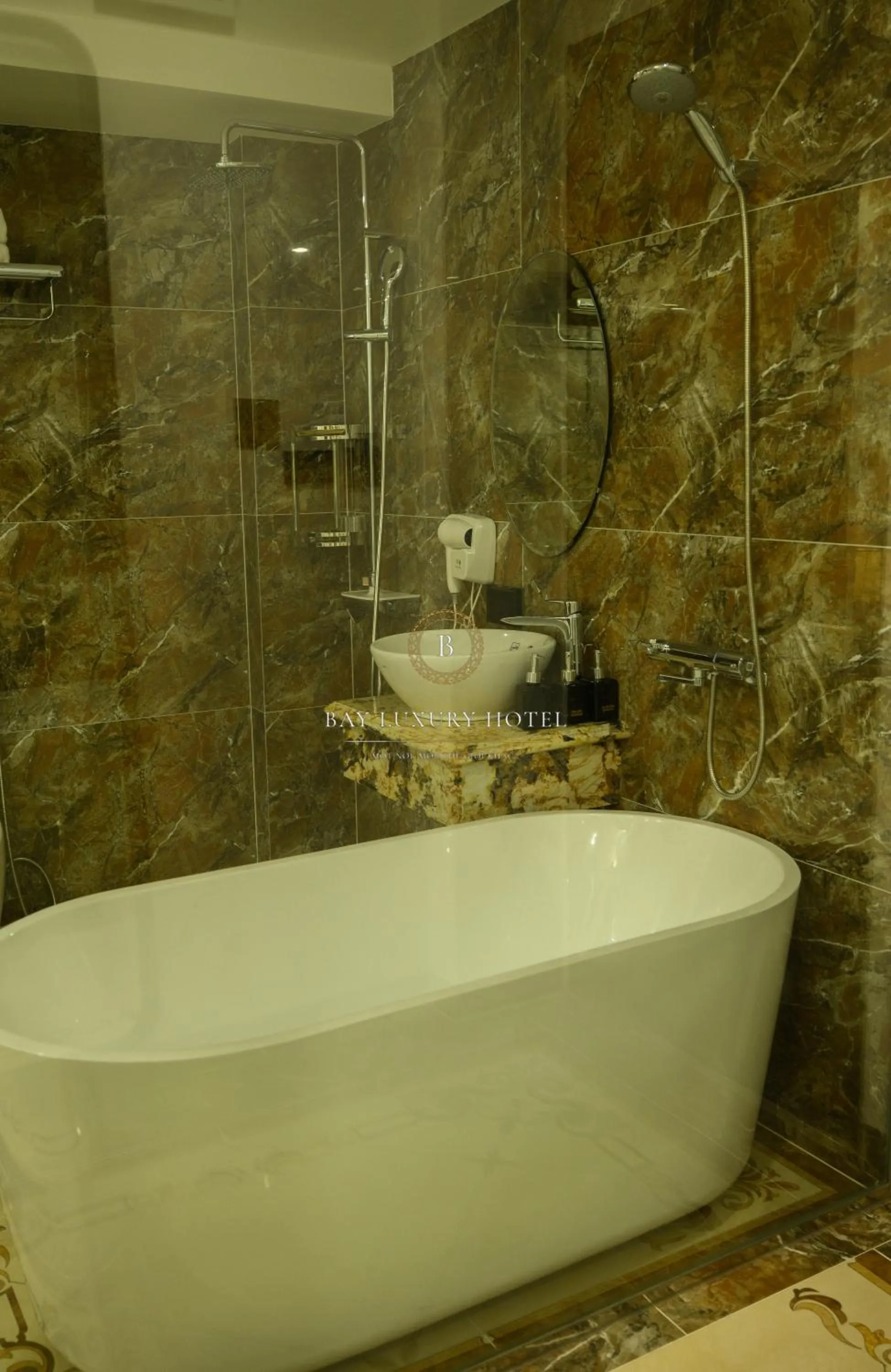 Bathroom in Bay Luxury Hotel & Spa - No 1 Ngo Huyen