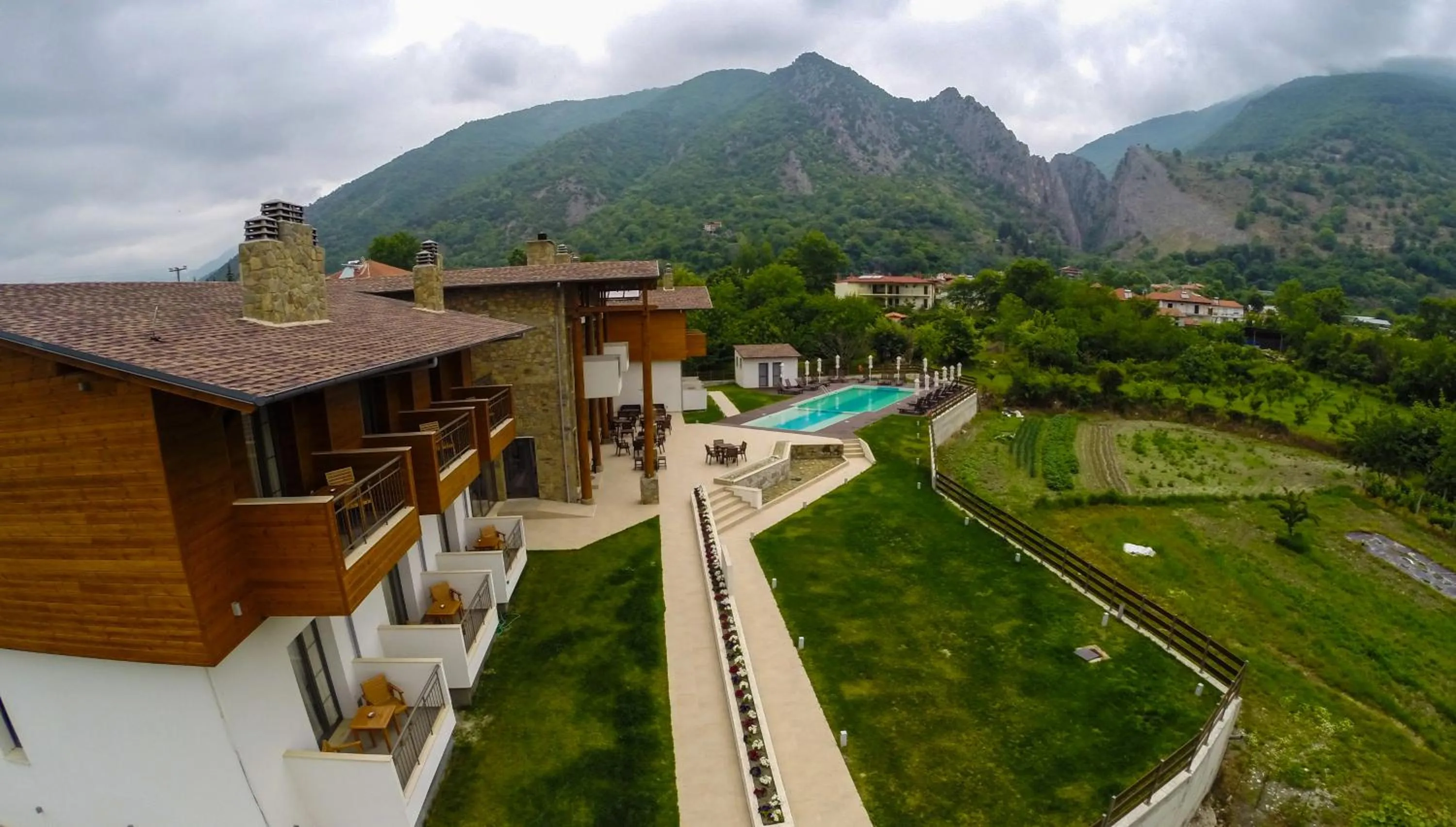 Bird's eye view in Irene's Resort