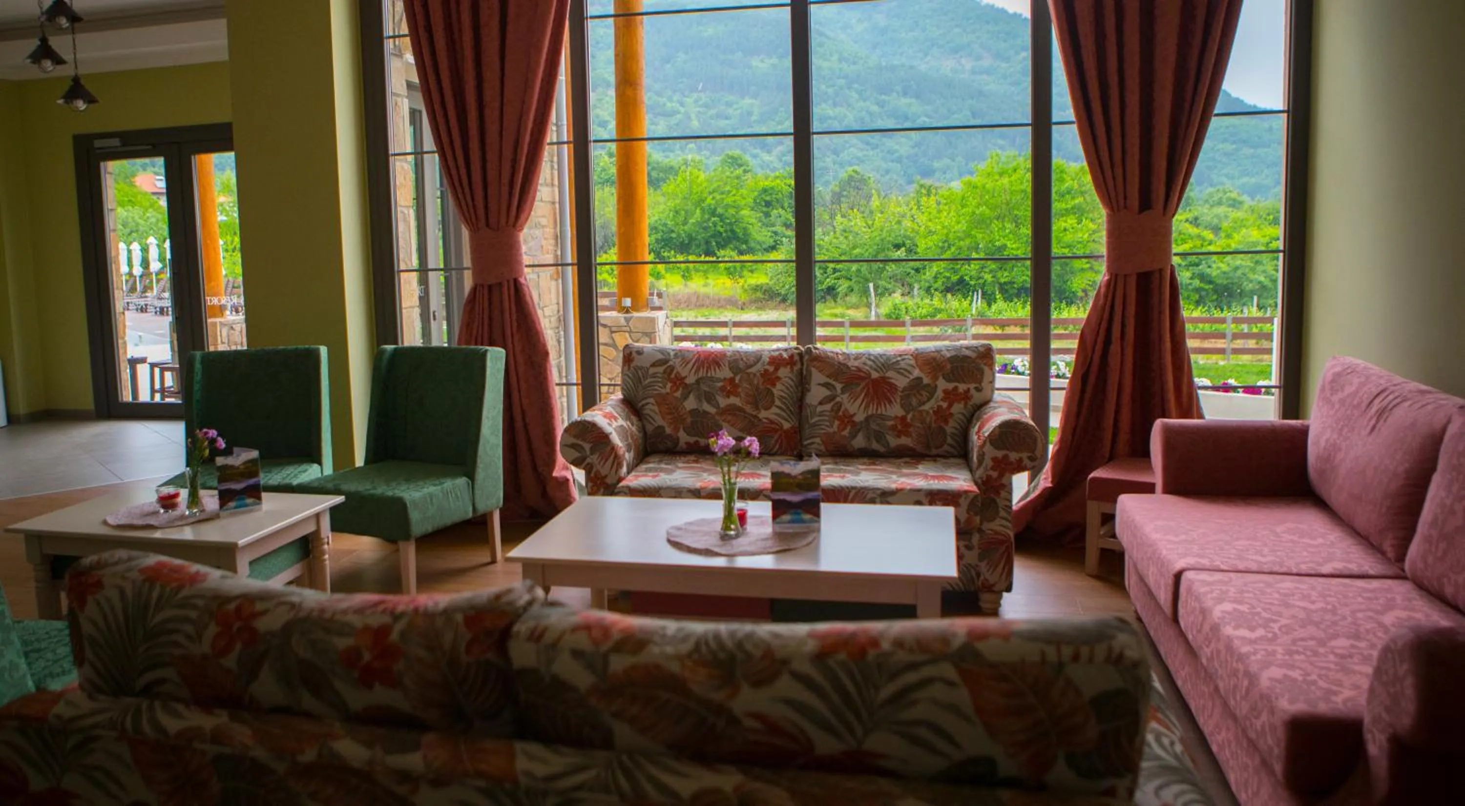 Living room in Irene's Resort