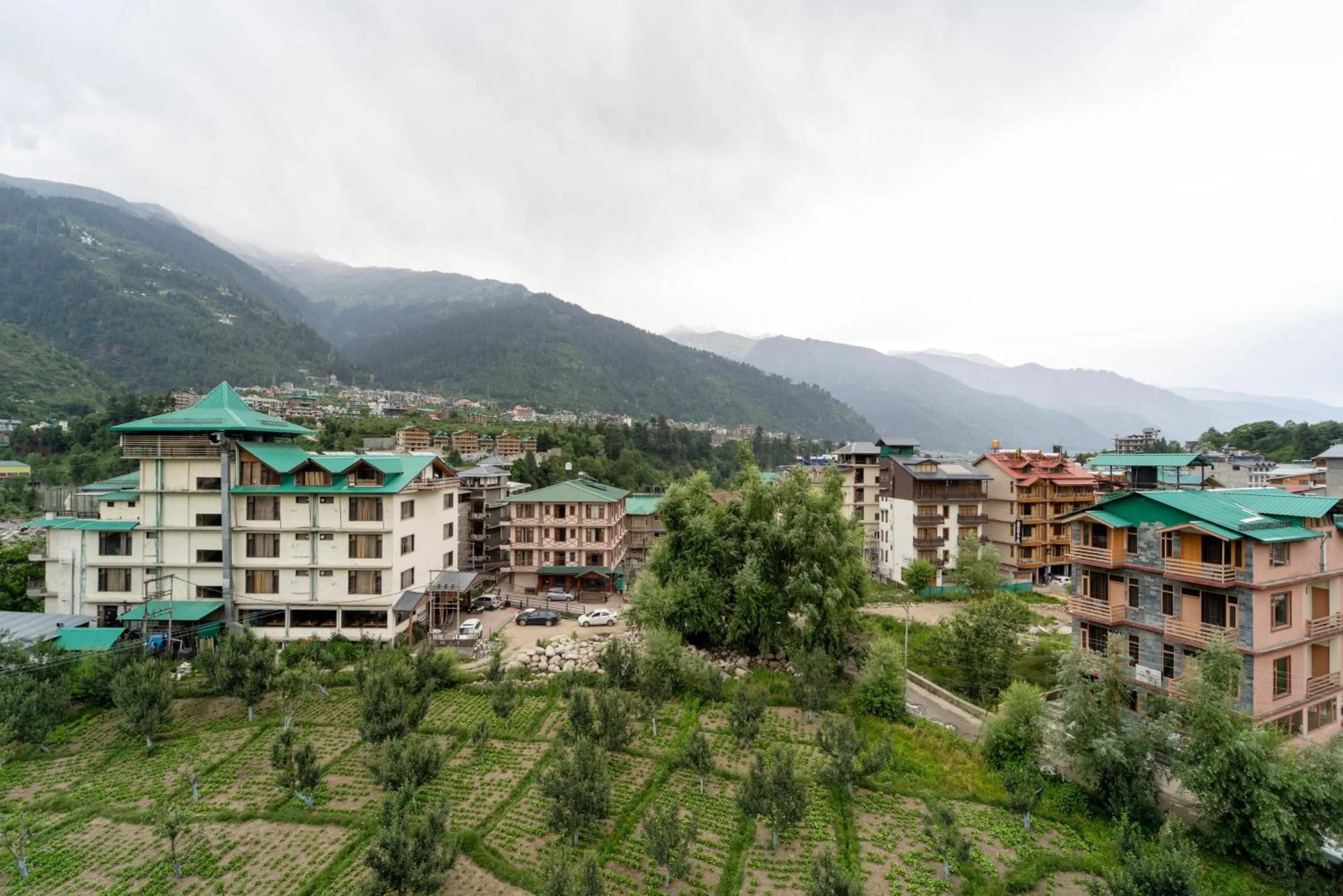 Mountain view in Treebo Premium The Takey'S, Mall Road