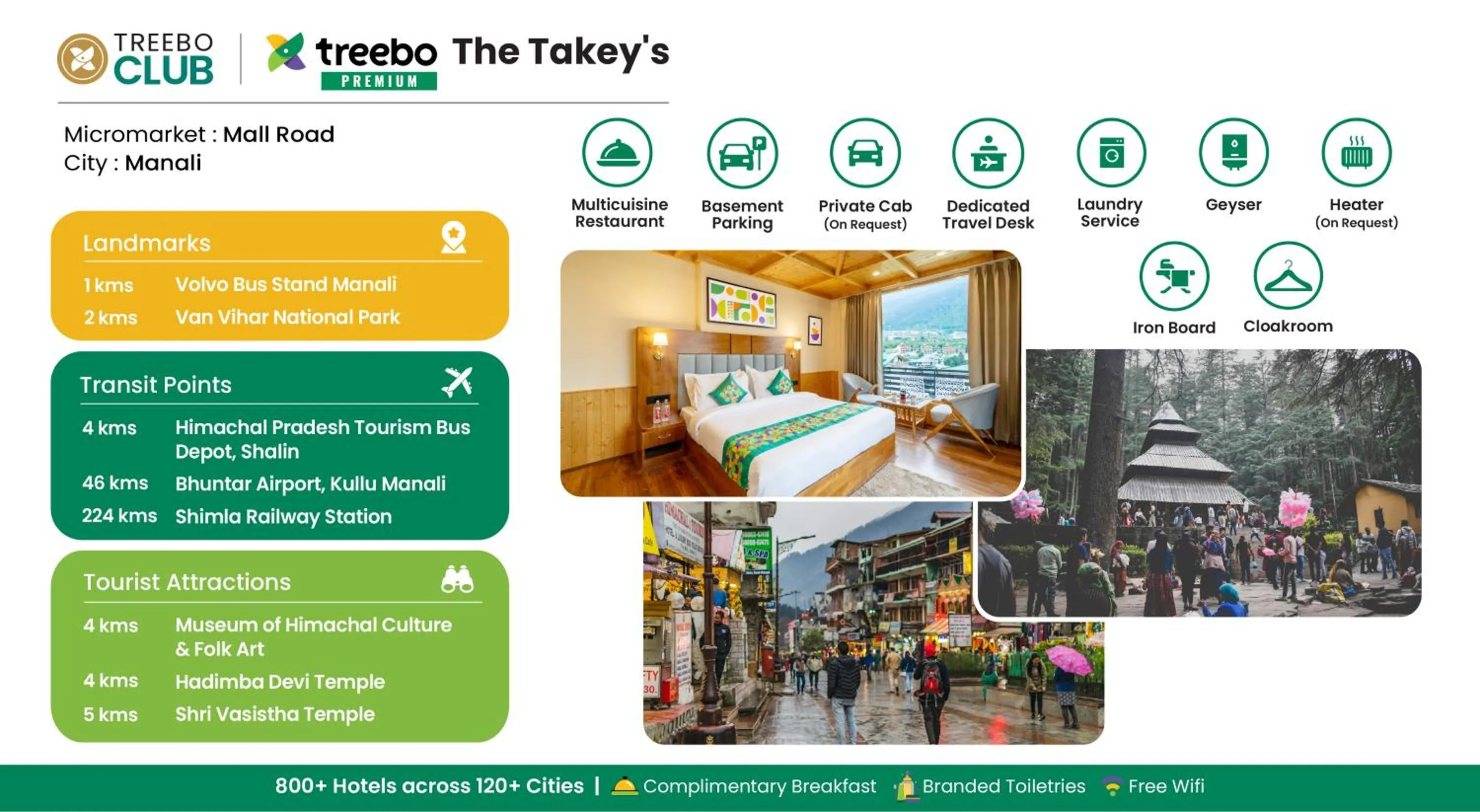 Treebo Premium The Takey'S, Mall Road