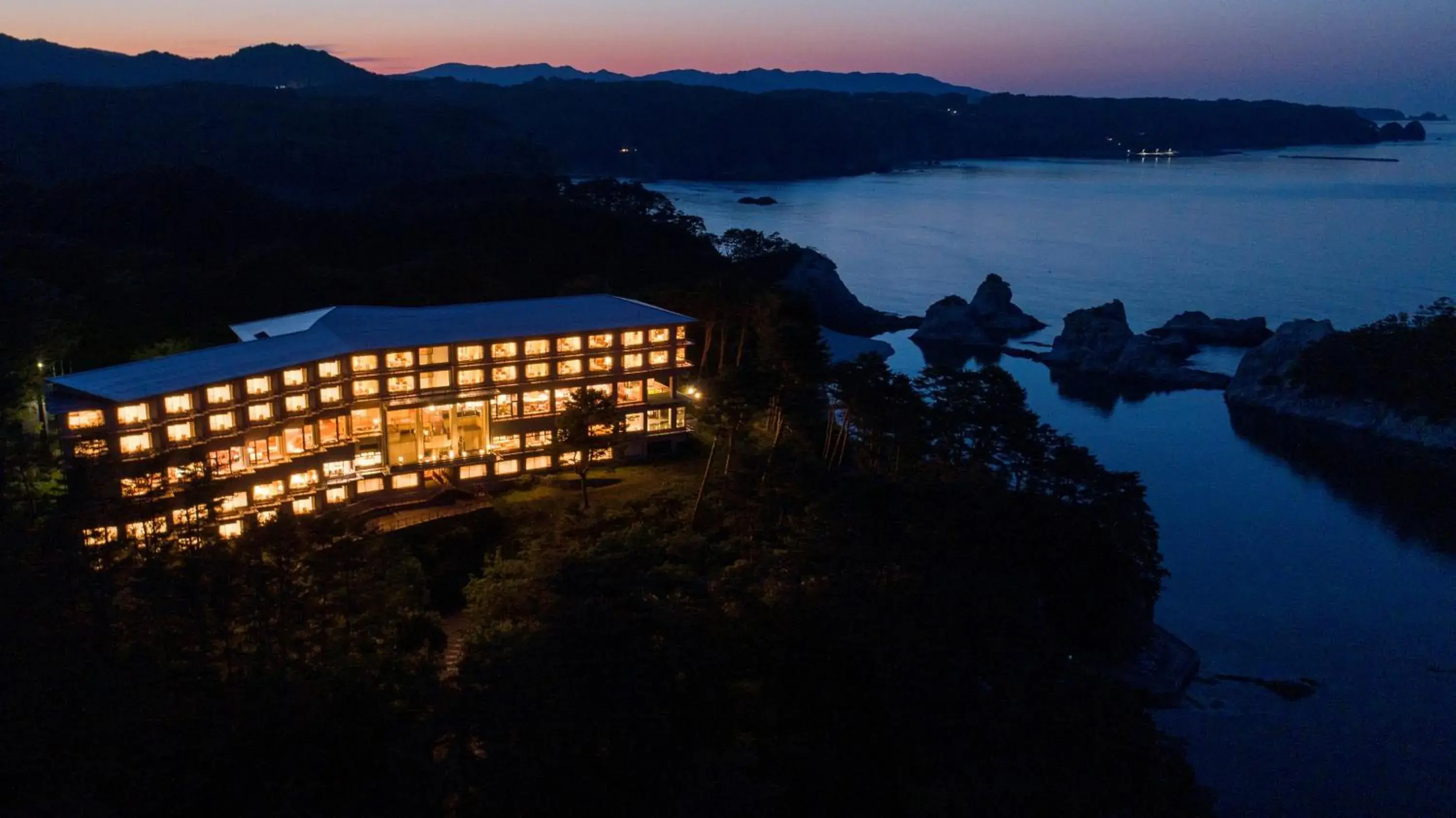 Property building in Jodogahama Park Hotel Property building in Jodogahama Park Hotel