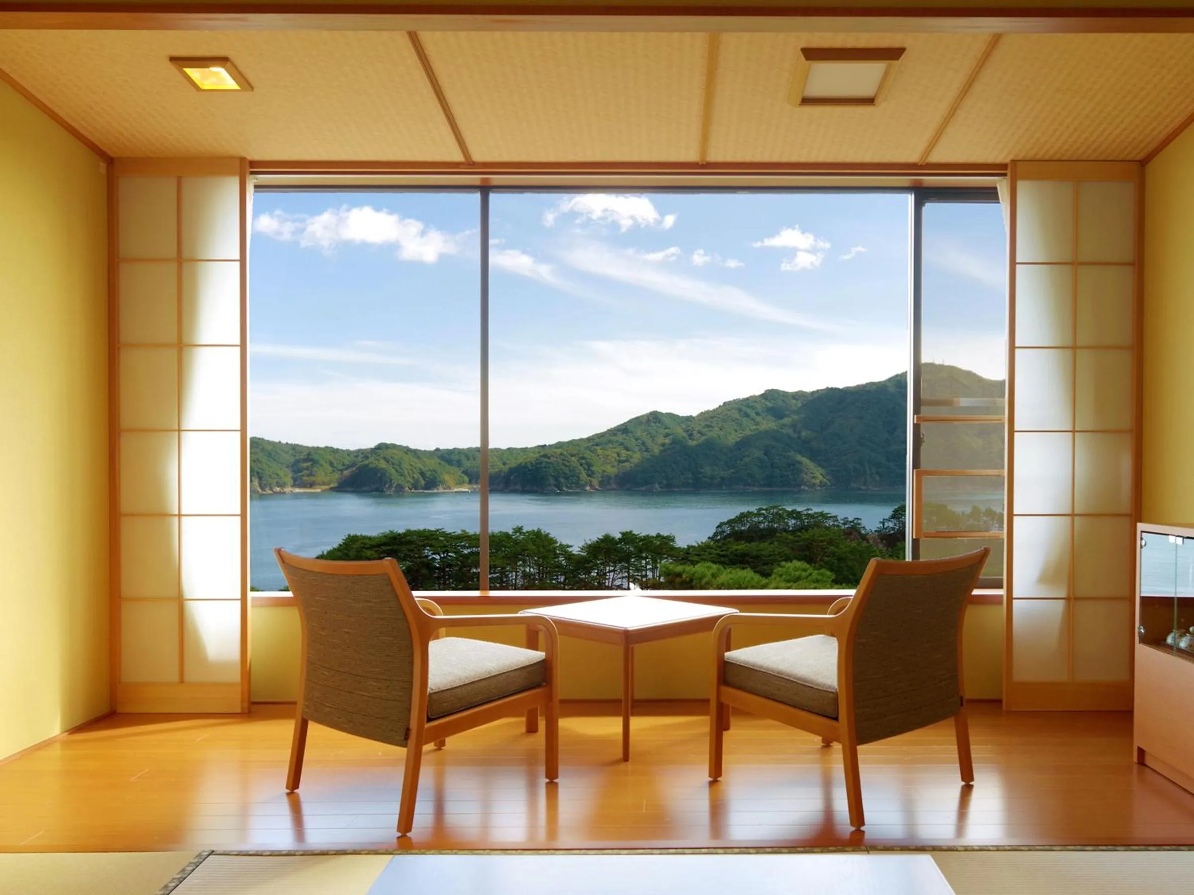 Japanese-Style Room with Ocean View - single occupancy in Jodogahama Park Hotel