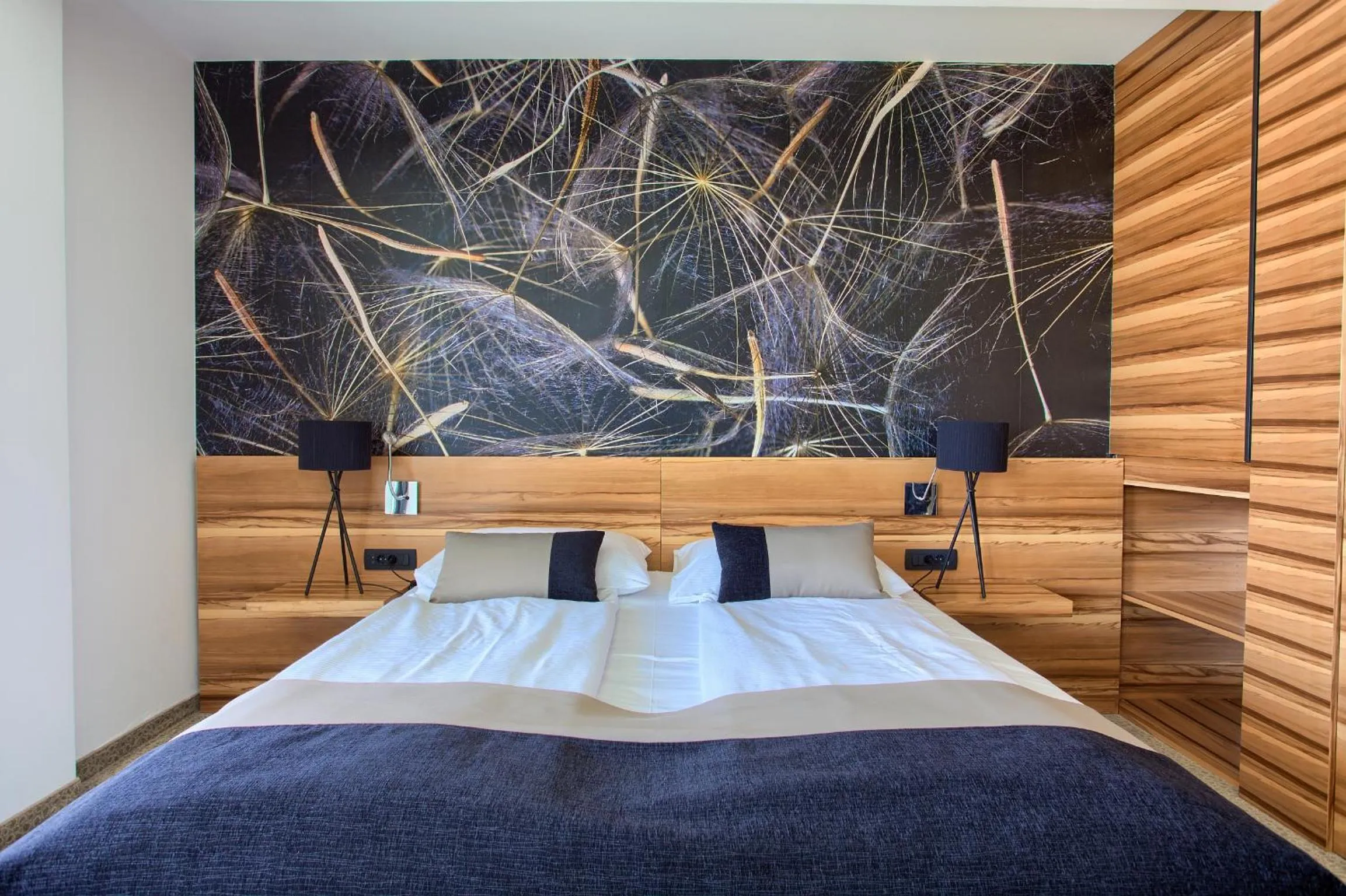 Bed in Hotel Villa Margaret