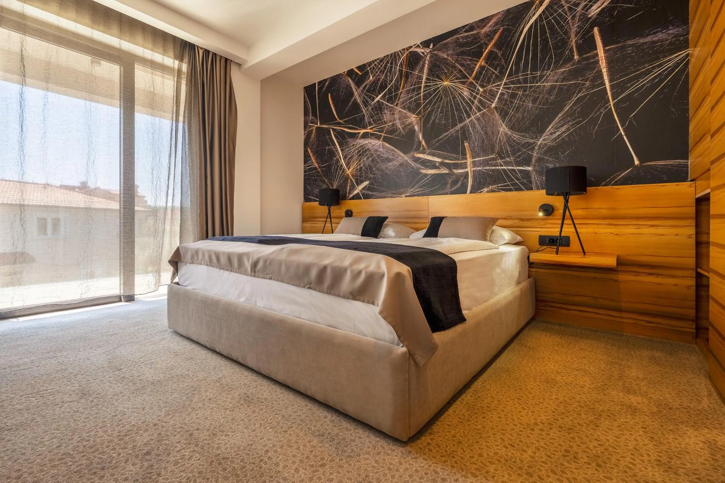 Property building, Bed in Hotel Villa Margaret