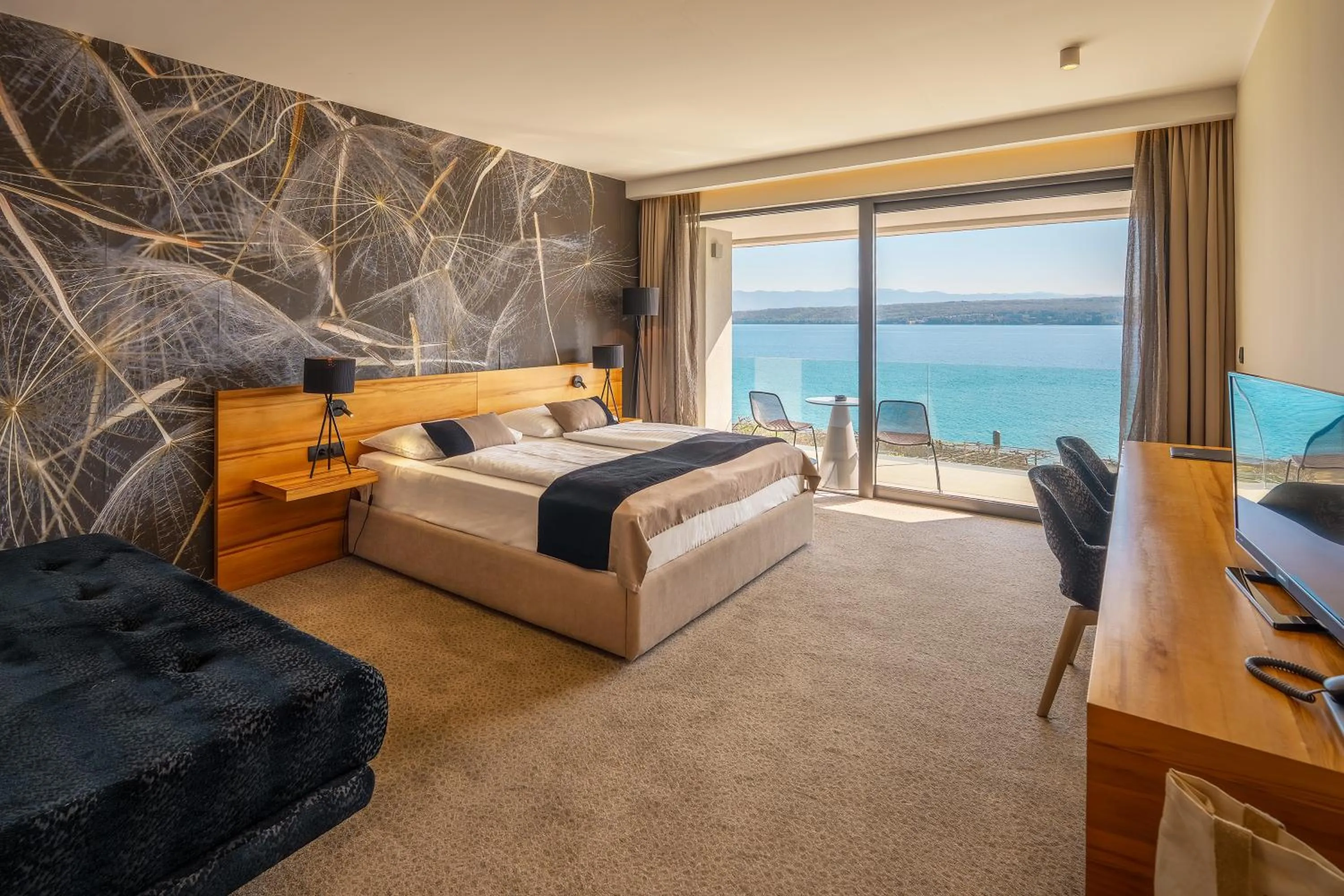 Bed in Hotel Villa Margaret