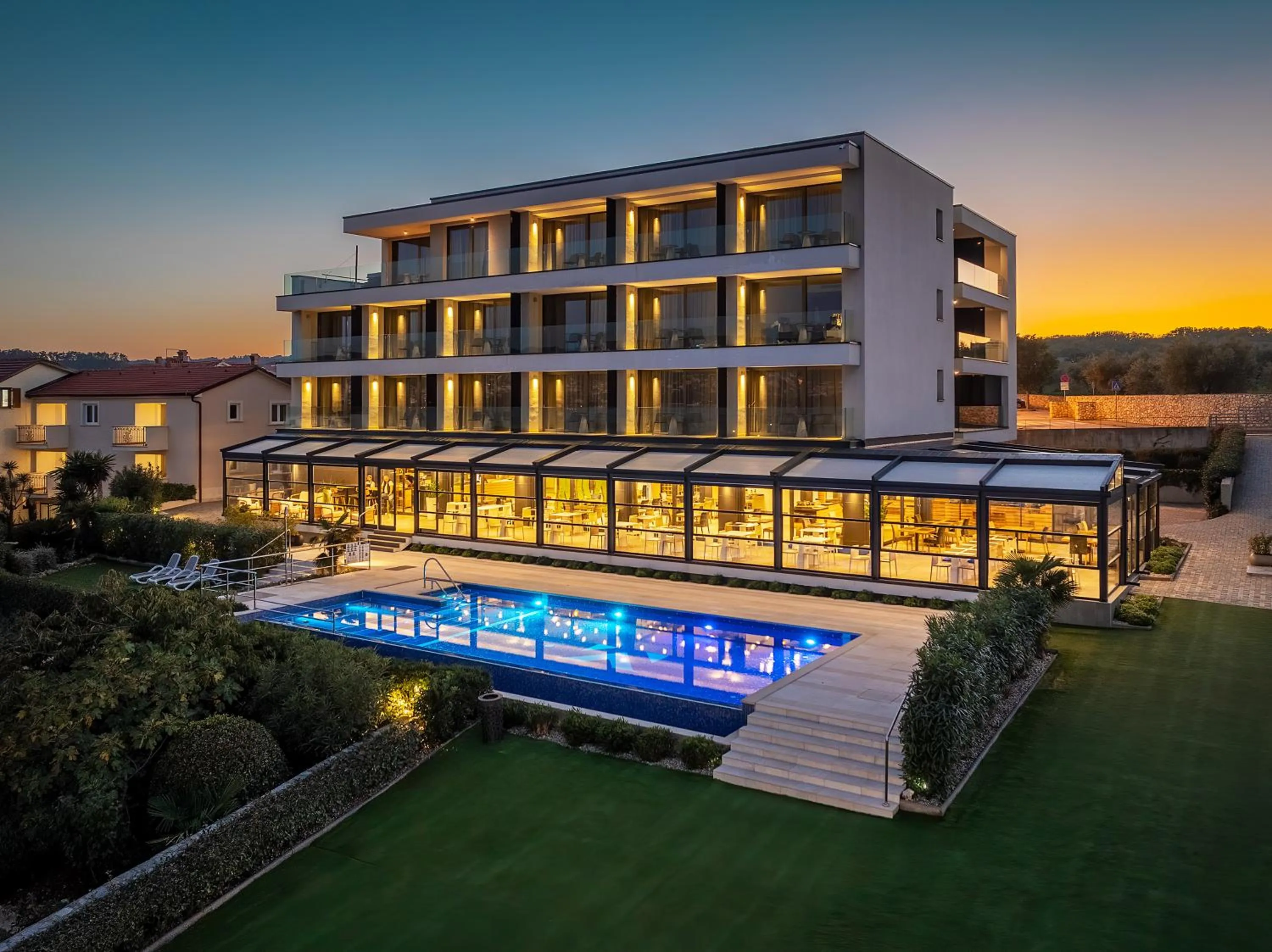 Property building in Hotel Villa Margaret