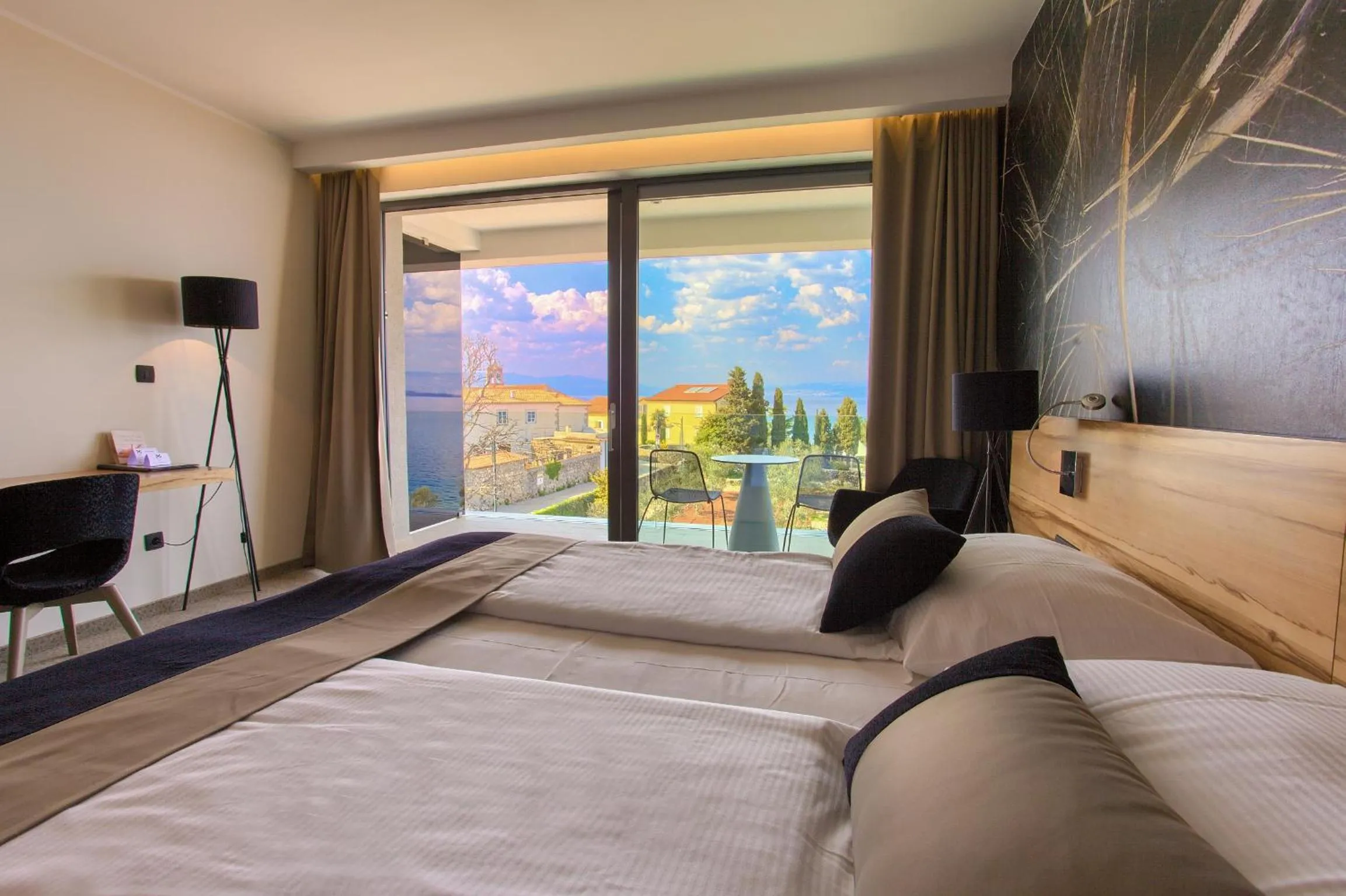 Bed in Hotel Villa Margaret