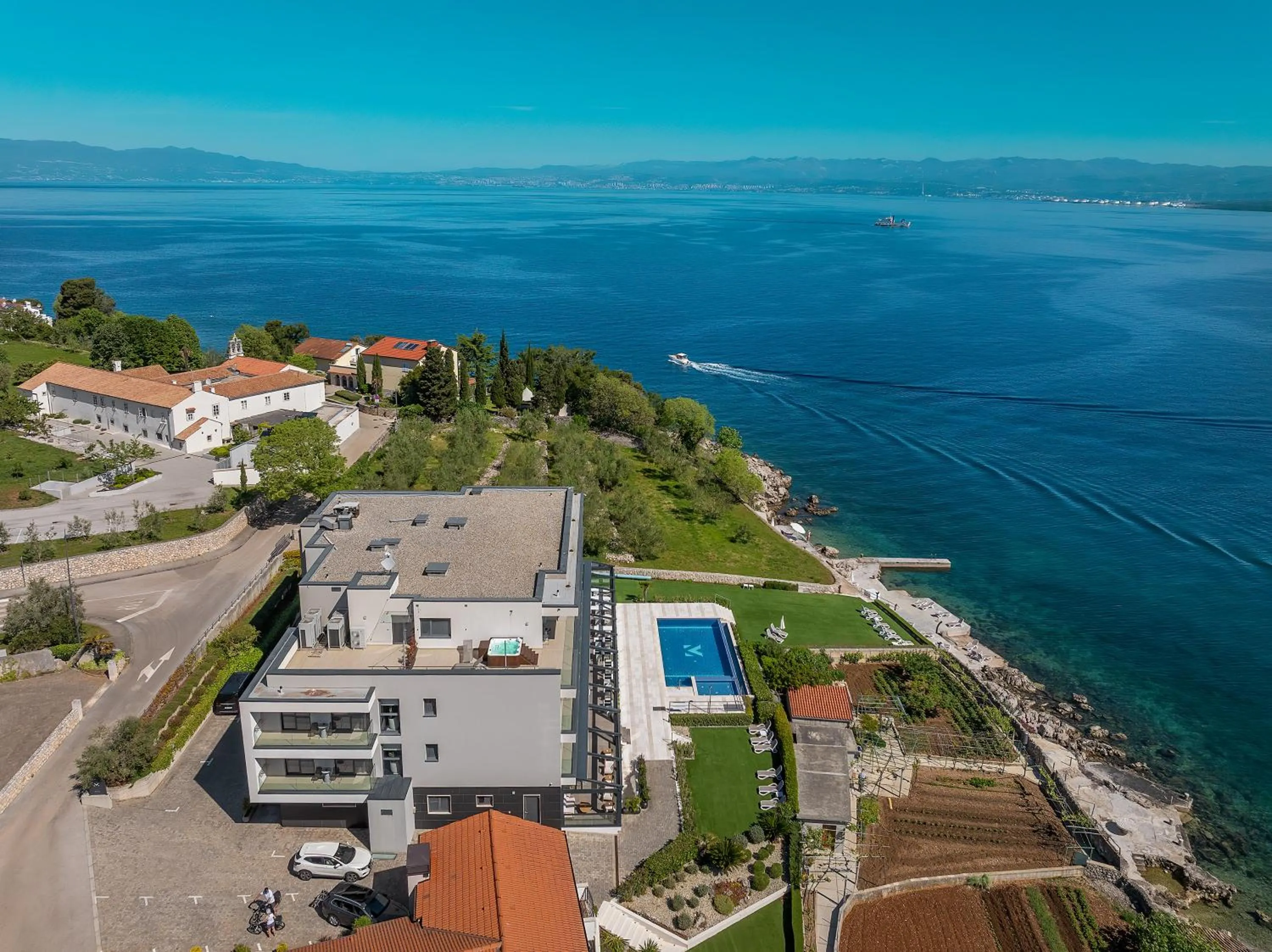 Property building in Hotel Villa Margaret