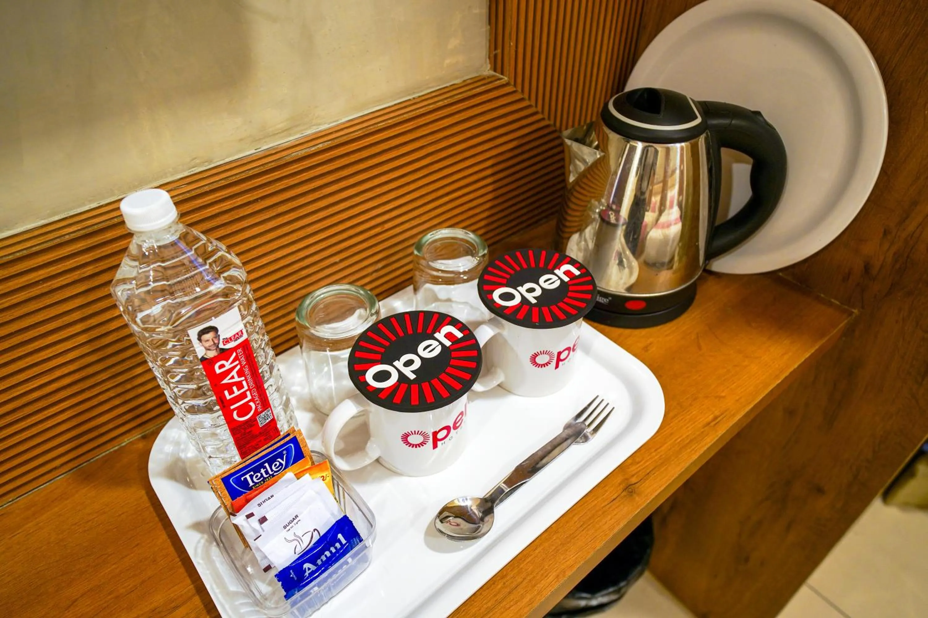 Coffee/tea facilities in Open Hotel by Olive - Hilvon Business Hotel