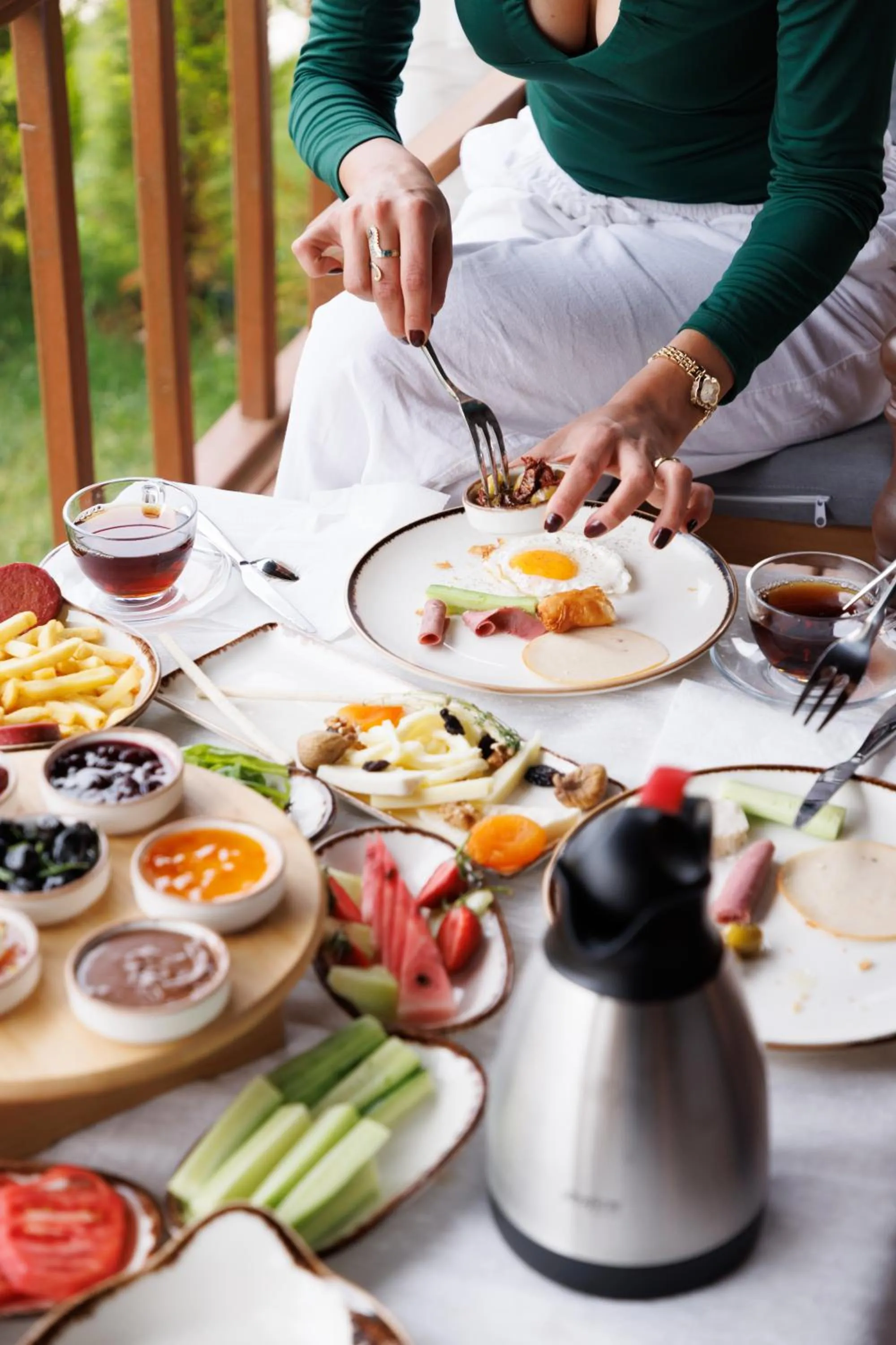 People in Kekova Garden Village