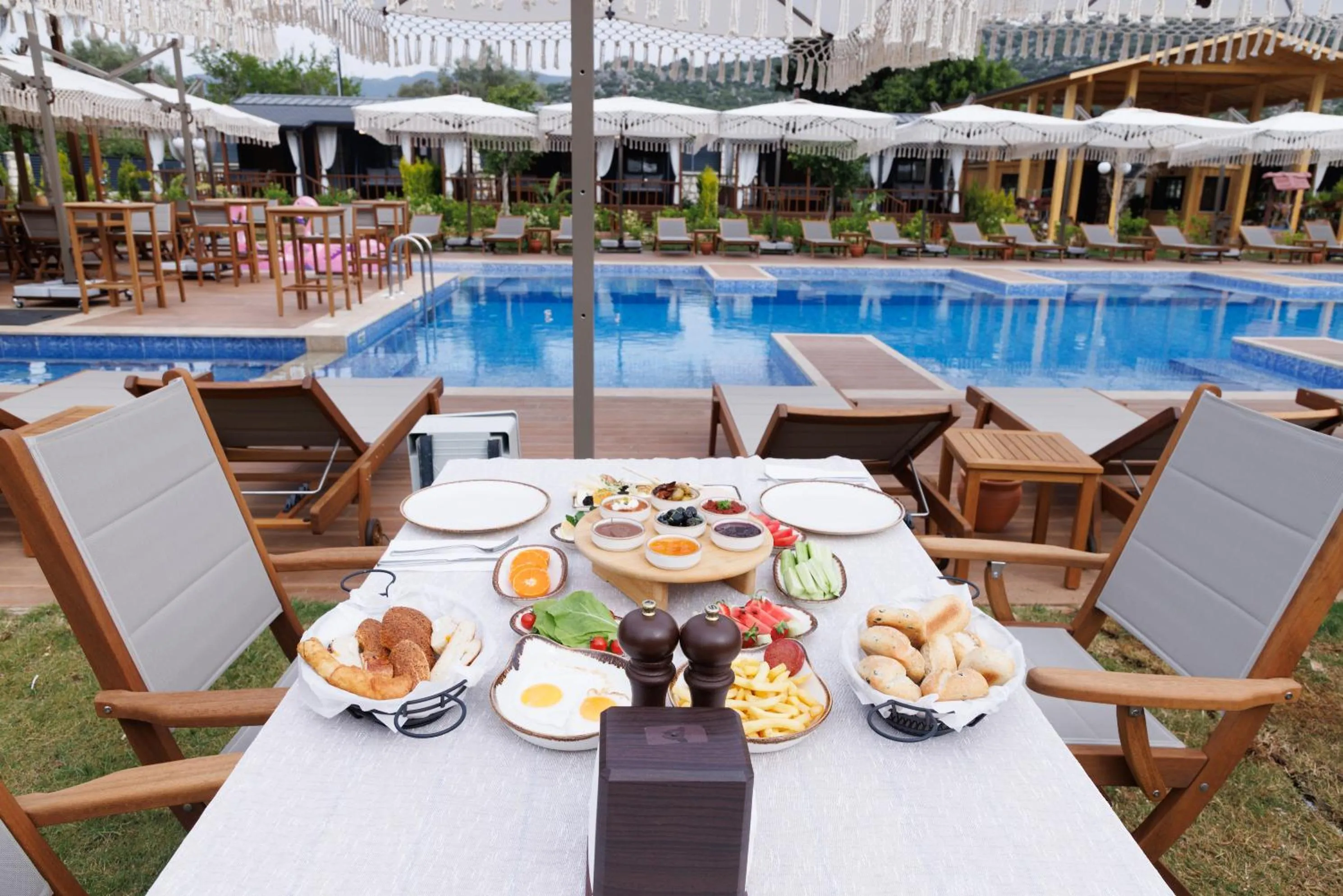 Day in Kekova Garden Village