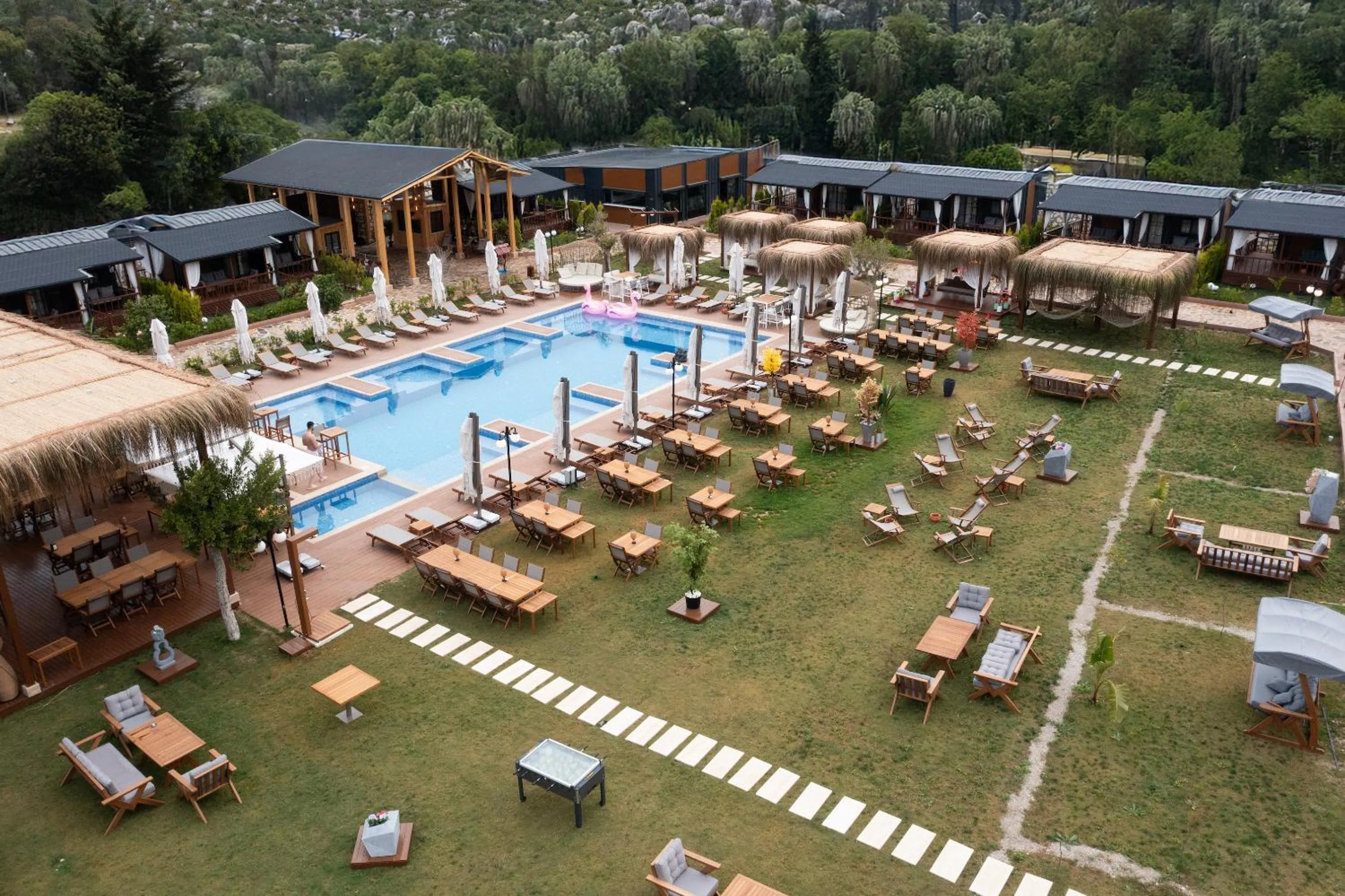 Day in Kekova Garden Village