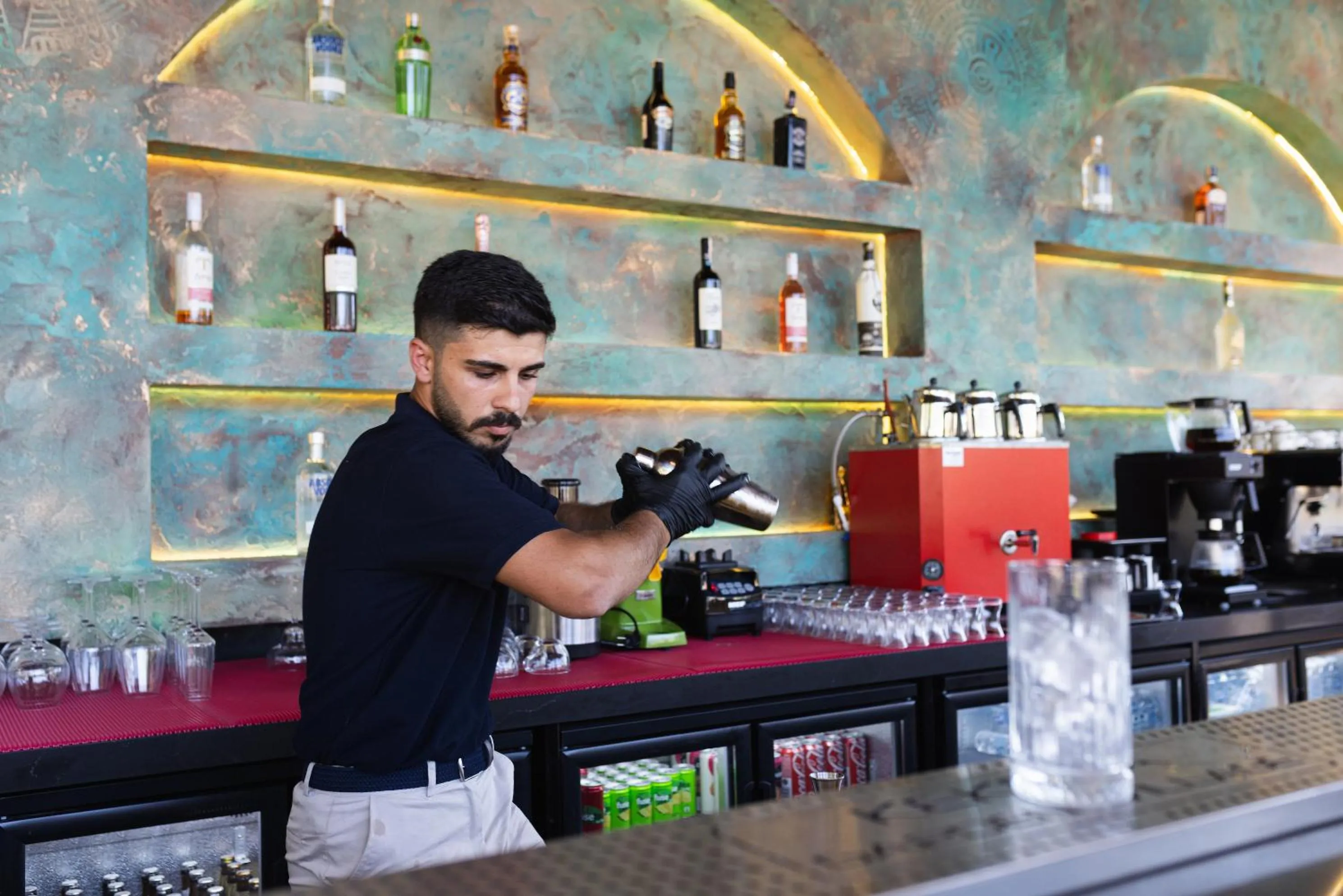 People in Kekova Garden Village