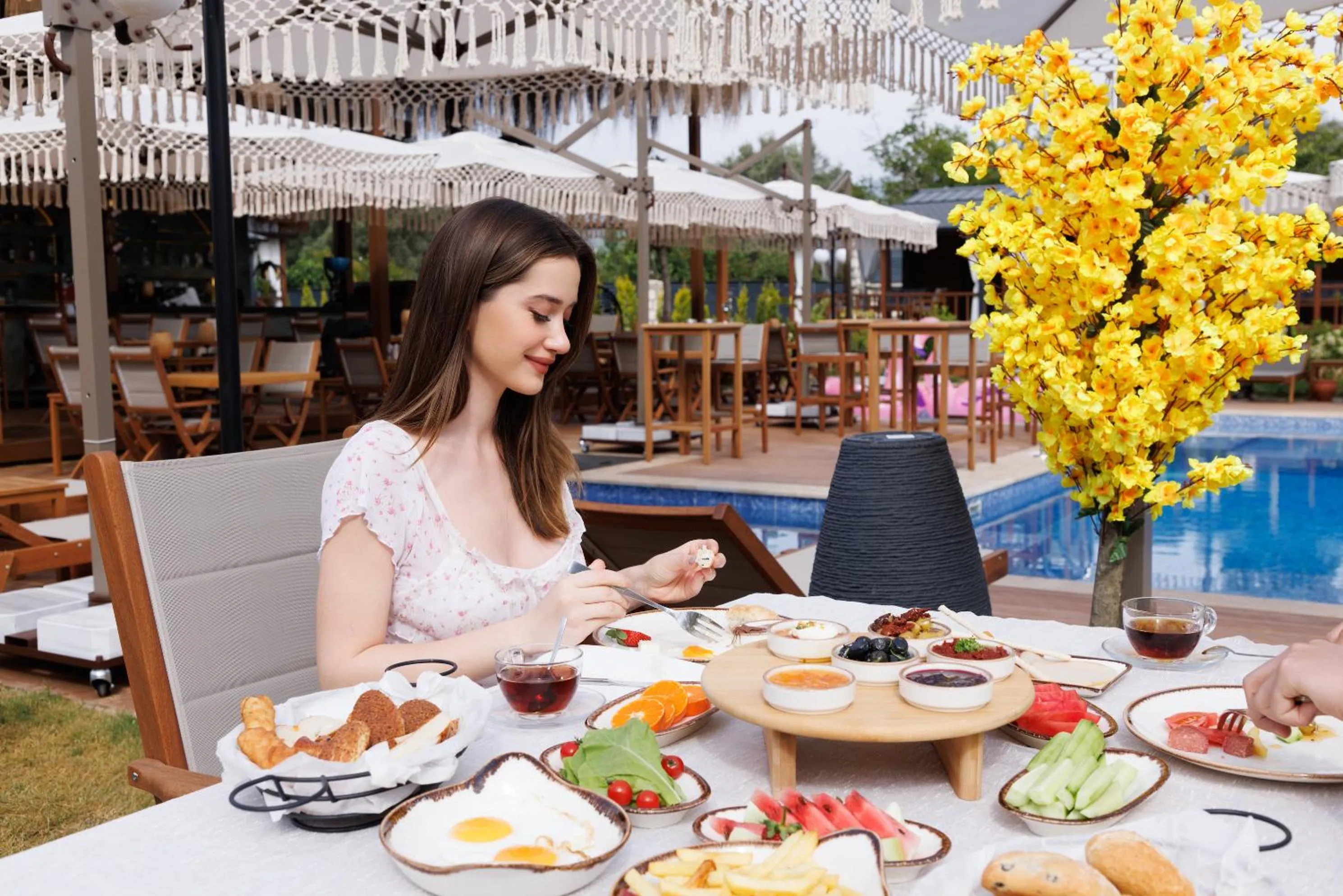 Day in Kekova Garden Village