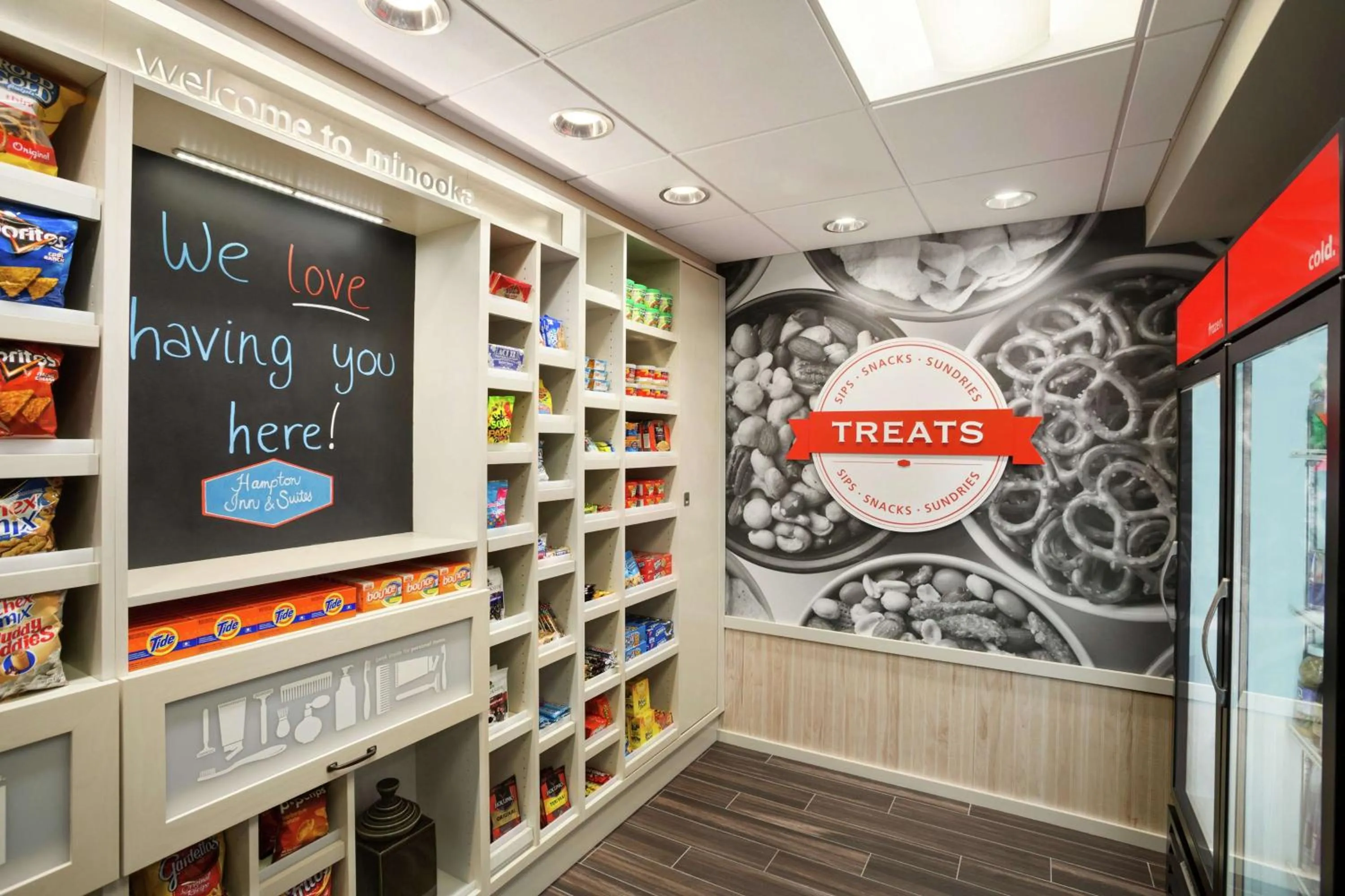 Restaurant/places to eat in Hampton Inn & Suites Minooka