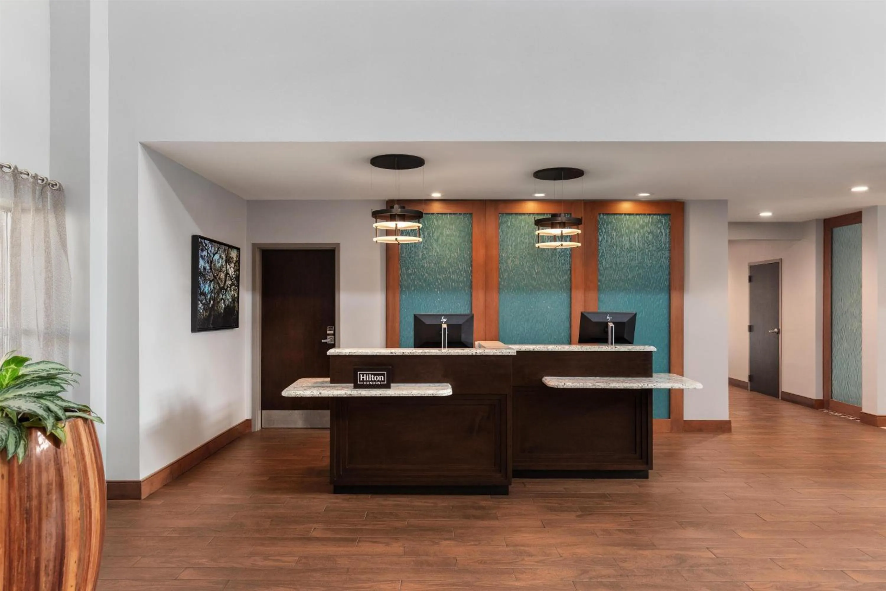 Lobby or reception in Homewood Suites TechRidge Parmer @ I-35