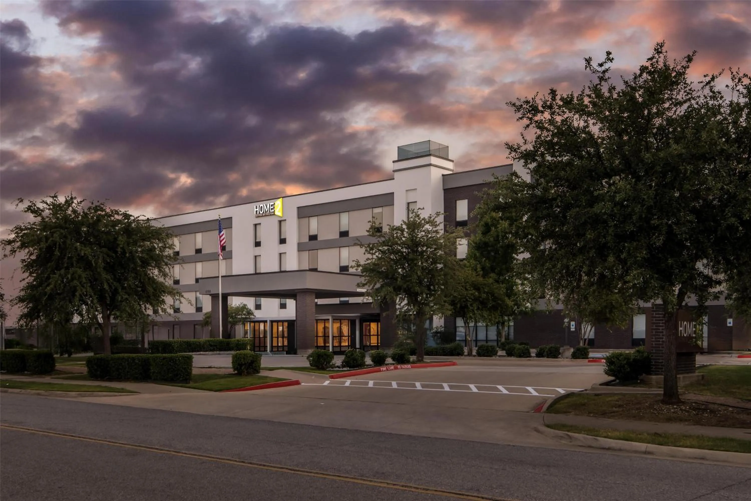 Property building in Home2 Suites by Hilton Irving/DFW Airport North