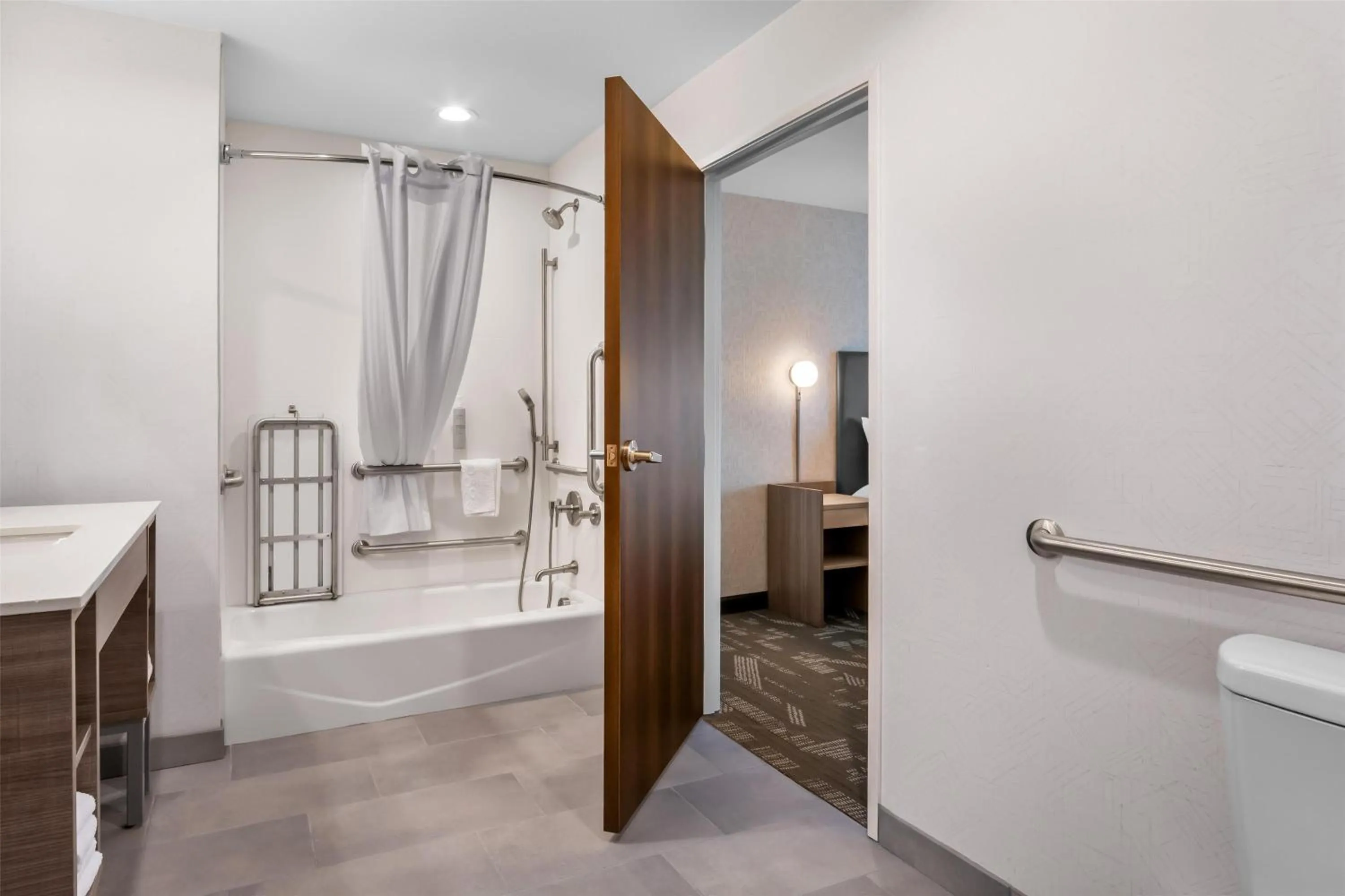 Bathroom in Home2 Suites by Hilton Irving/DFW Airport North