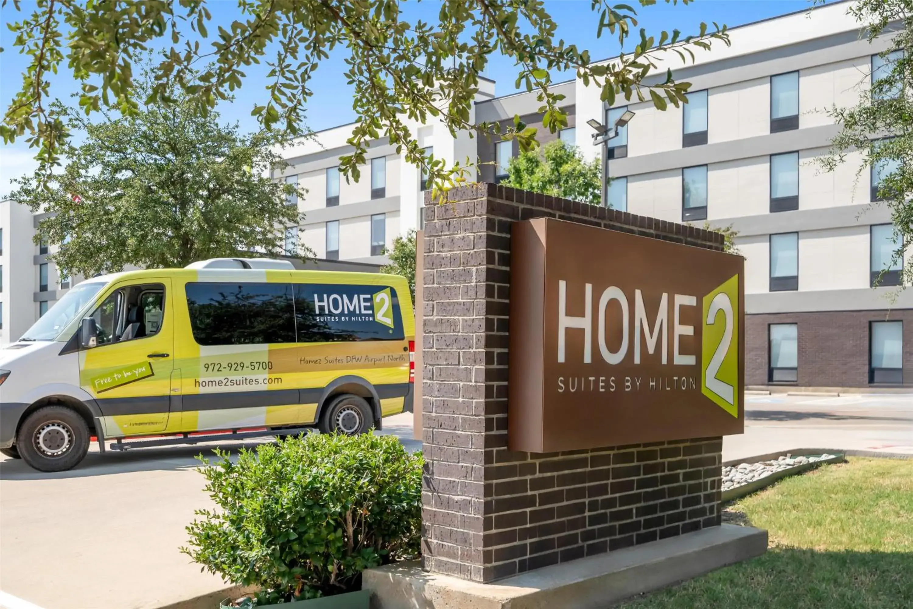Property building in Home2 Suites by Hilton Irving/DFW Airport North Property building in Home2 Suites by Hilton Irving/DFW Airport North