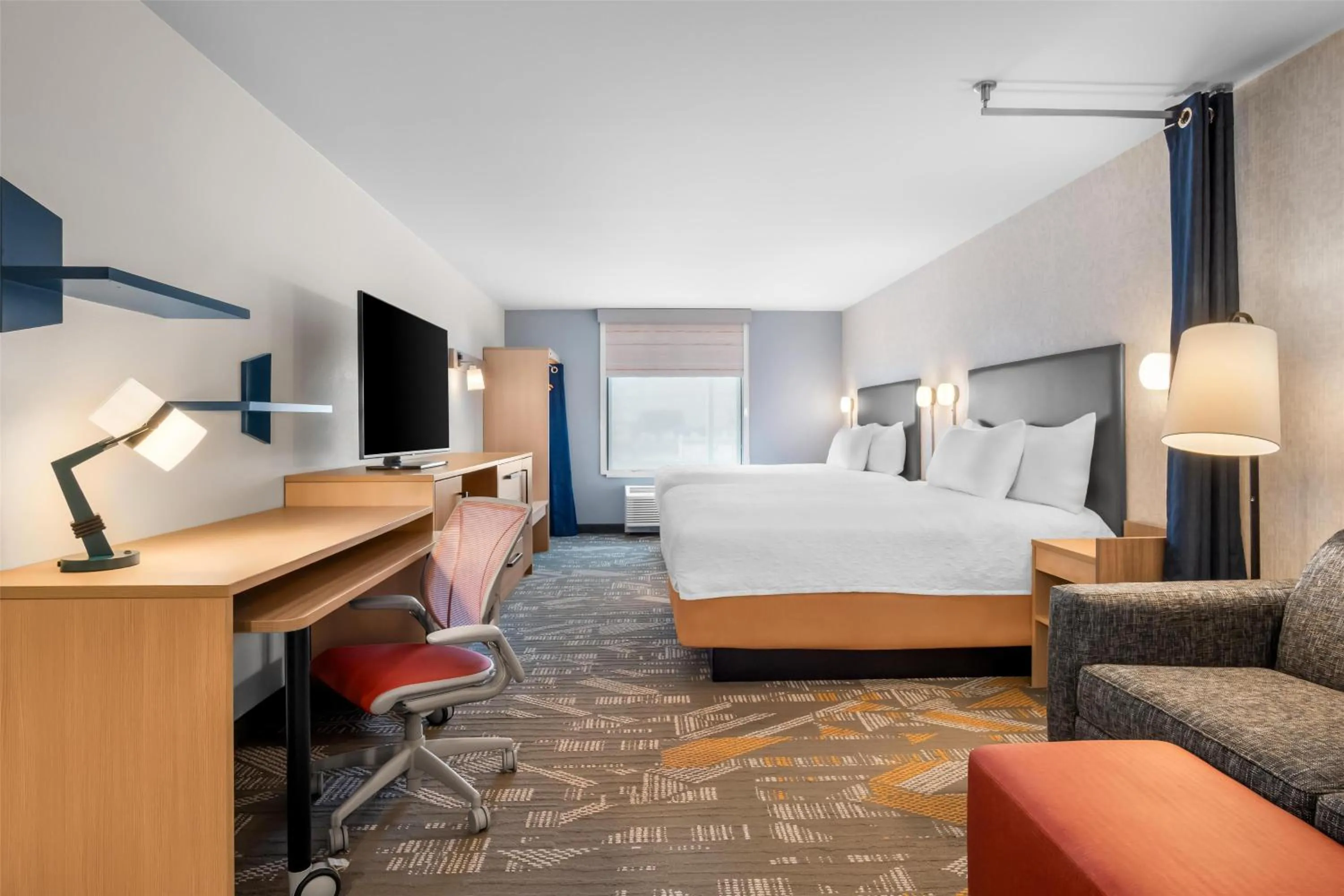 Bedroom, Bed in Home2 Suites by Hilton Irving/DFW Airport North