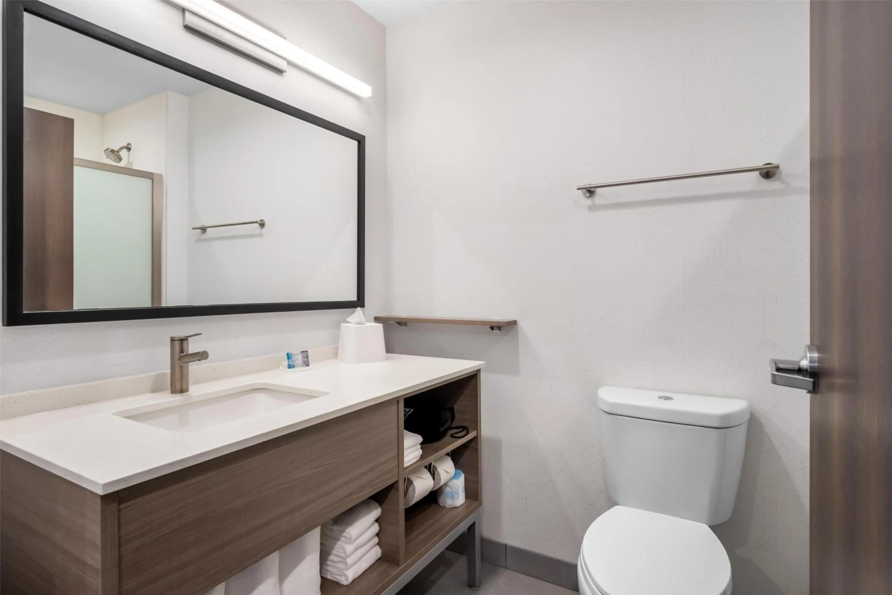 Bathroom in Home2 Suites by Hilton Irving/DFW Airport North