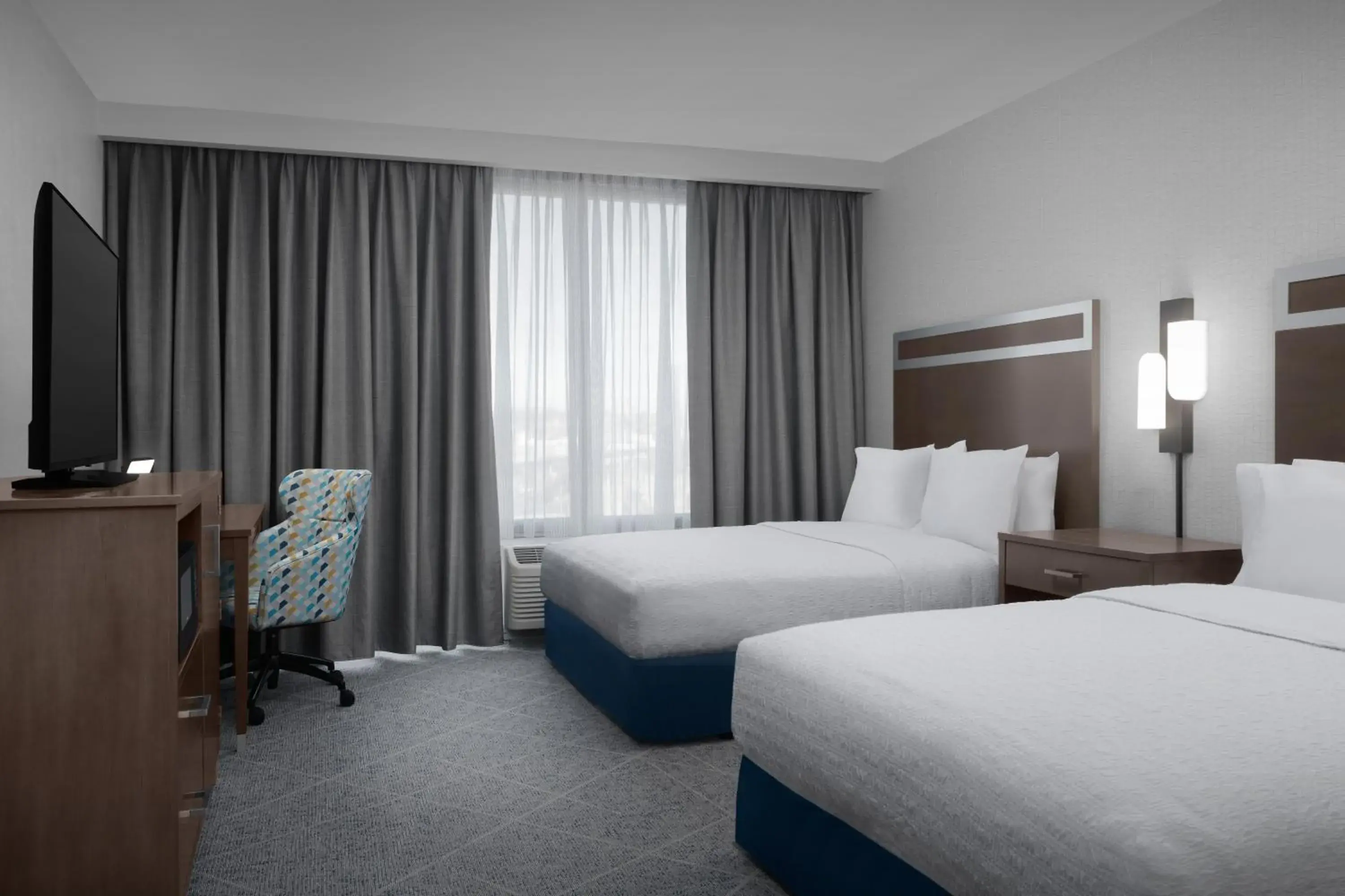 Queen Room with Two Queen Beds - Mobility and Hearing Access/Non-Smoking in Hampton Inn Washington DC NoMa Union Station Queen Room with Two Queen Beds - Mobility and Hearing Access/Non-Smoking in Hampton Inn Washington DC NoMa Union Station