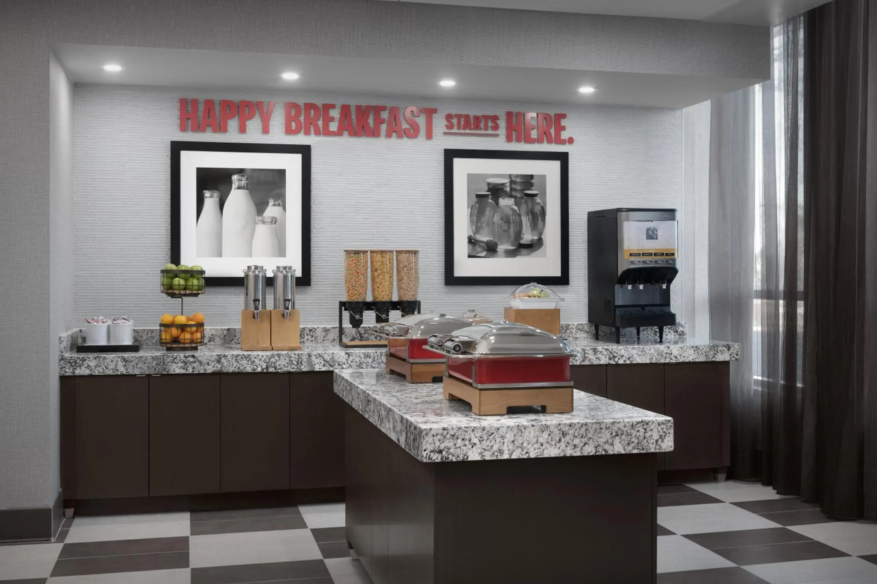 Breakfast in Hampton Inn Washington DC NoMa Union Station Breakfast in Hampton Inn Washington DC NoMa Union Station