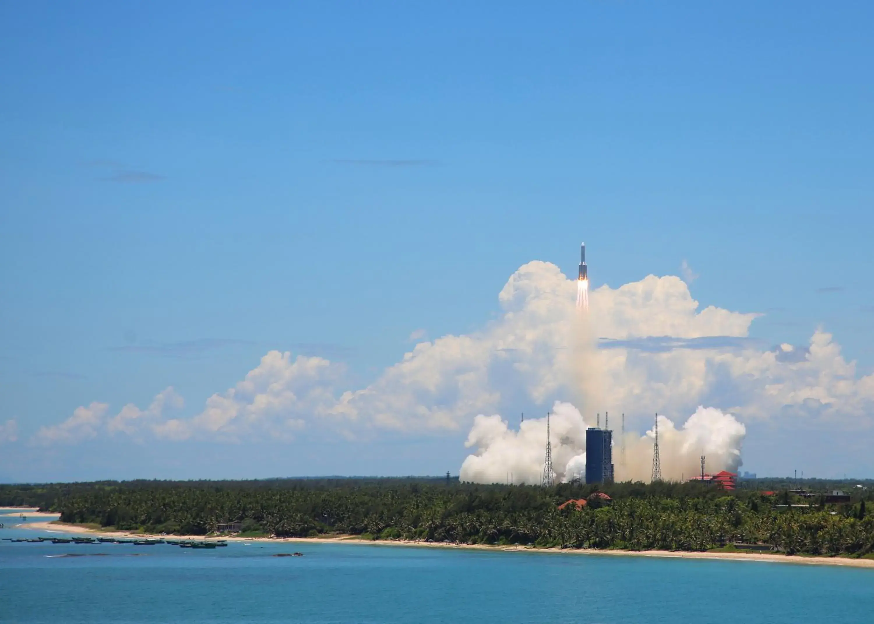 Property building in Hilton Wenchang Property building in Hilton Wenchang