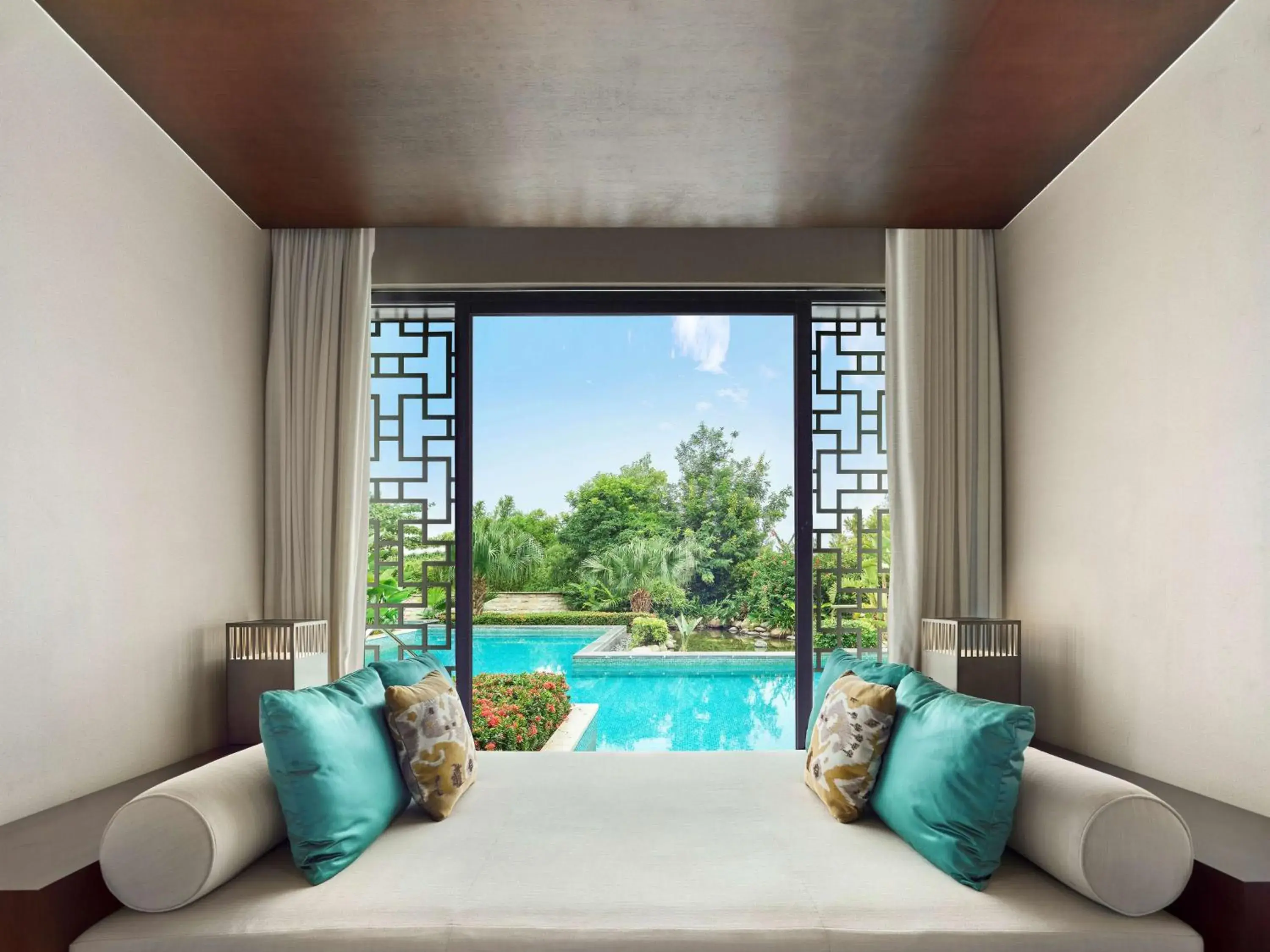 Living room, Bed in Hilton Wenchang Living room, Bed in Hilton Wenchang