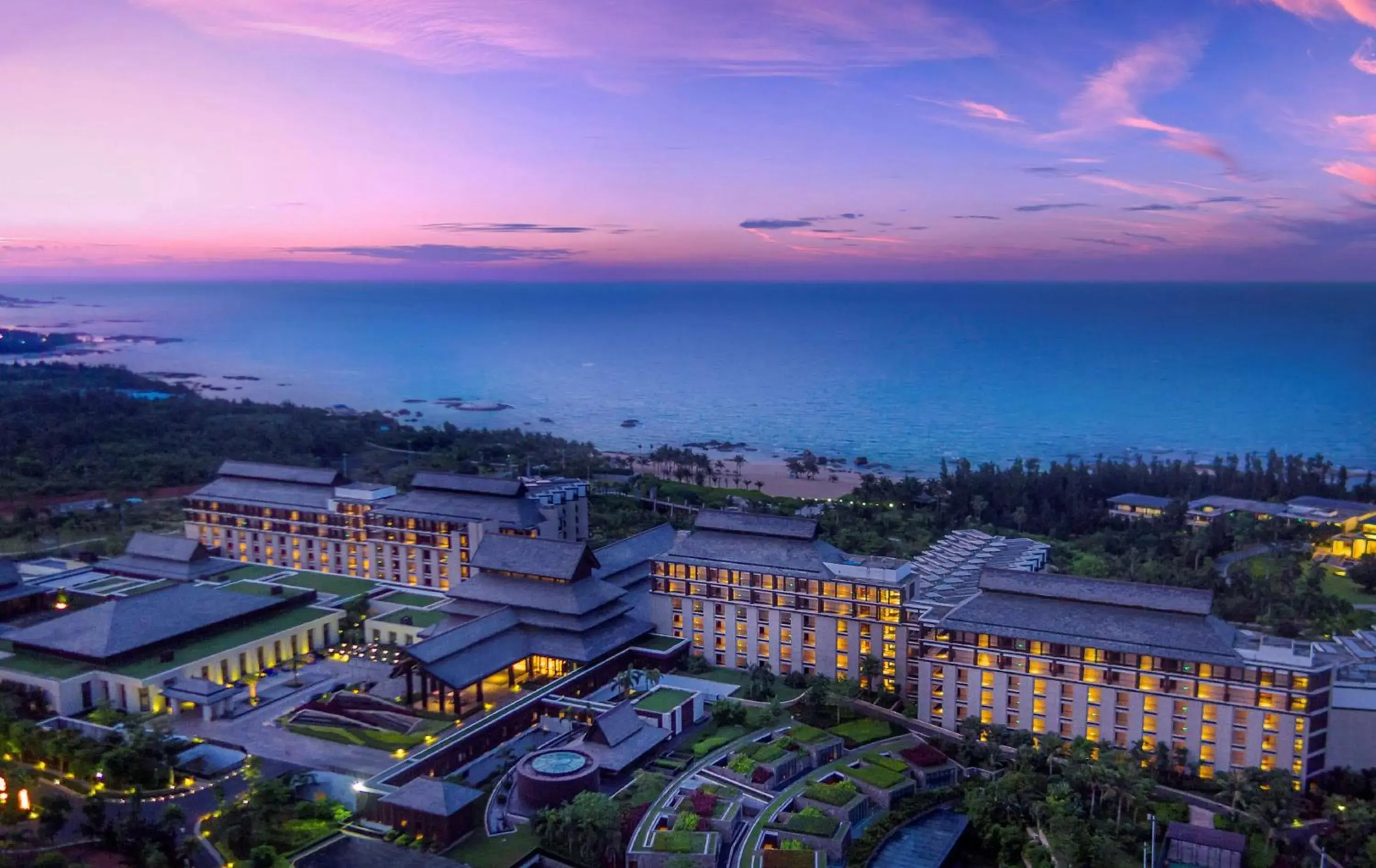 Property building in Hilton Wenchang Property building in Hilton Wenchang