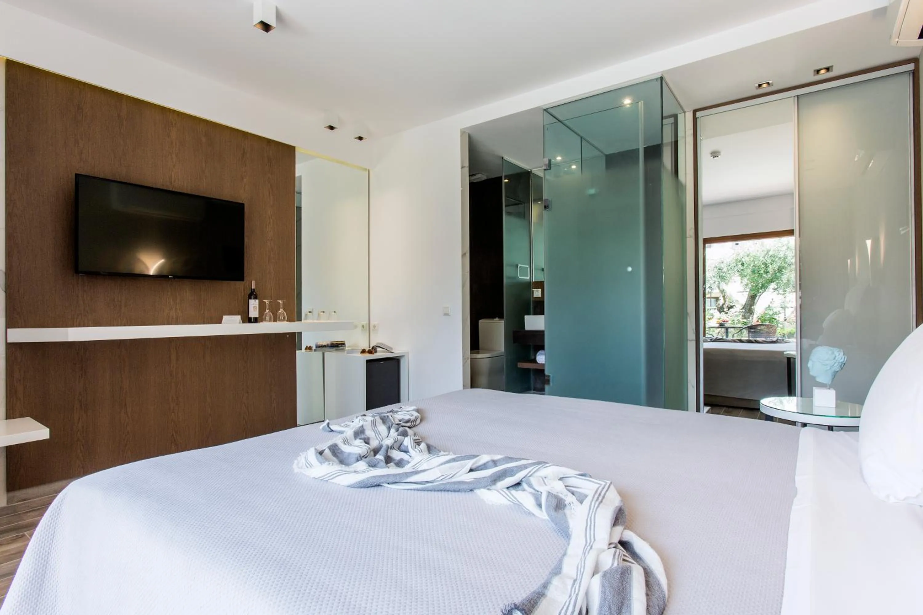 Bedroom, Bed in Olympion Sunset Halkidiki