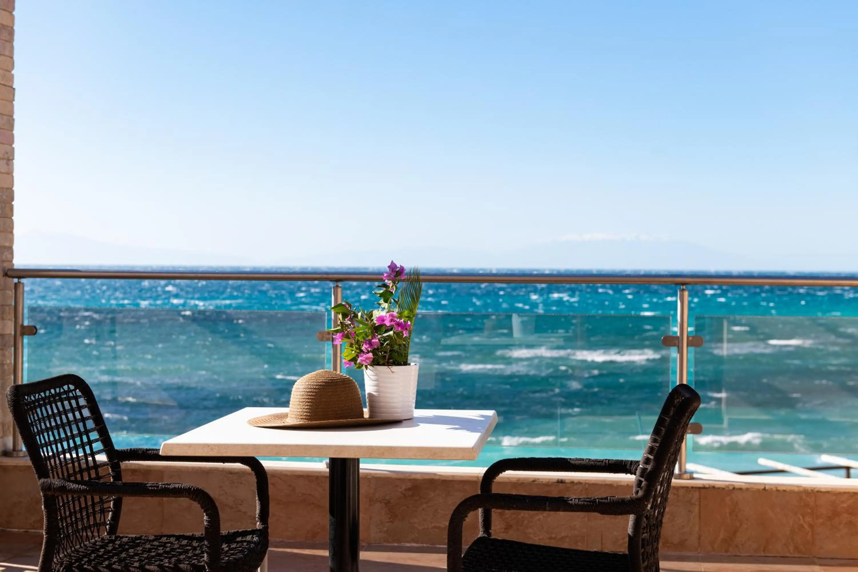 Balcony/Terrace in Olympion Sunset Halkidiki
