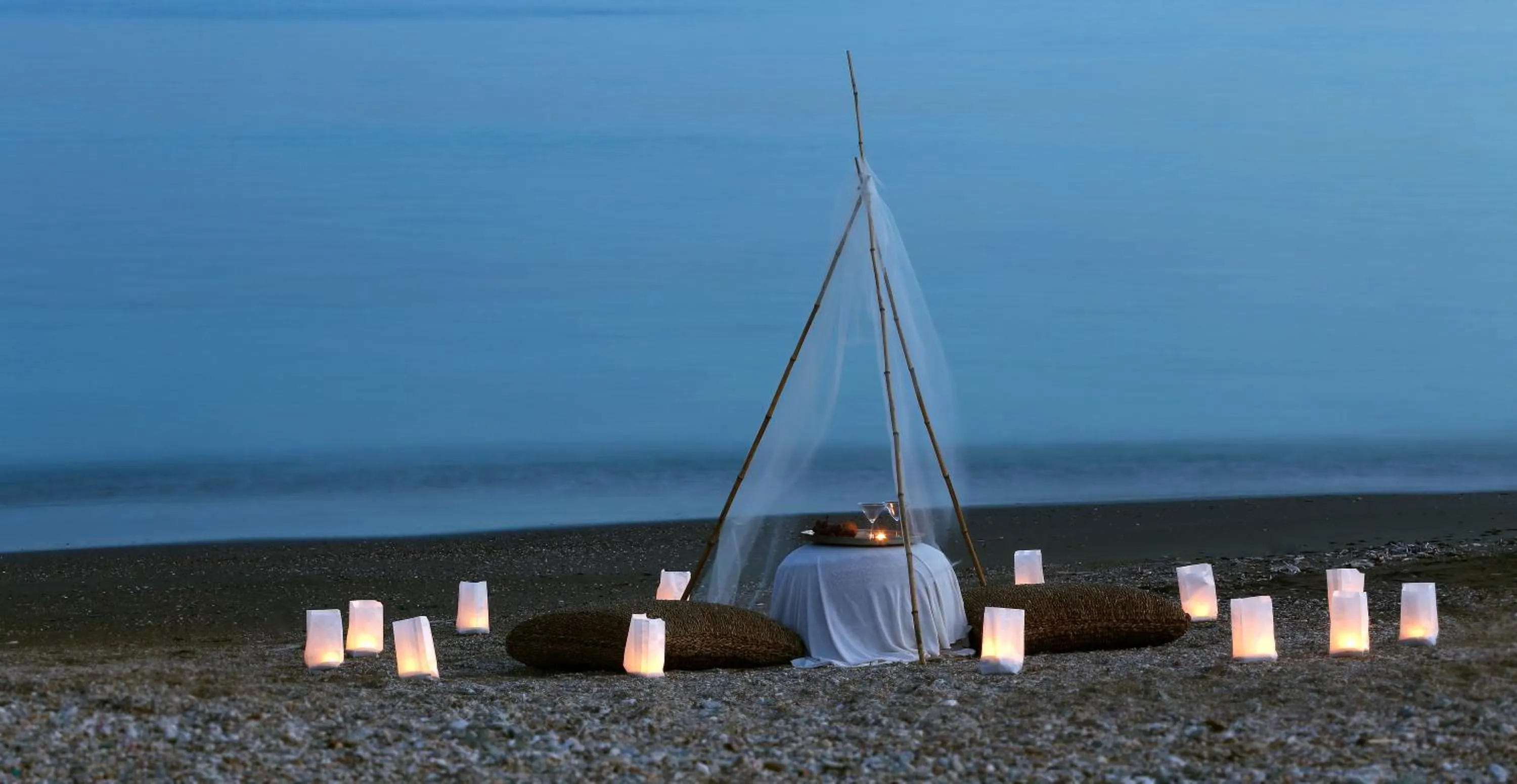 Beach in Olympion Sunset Halkidiki