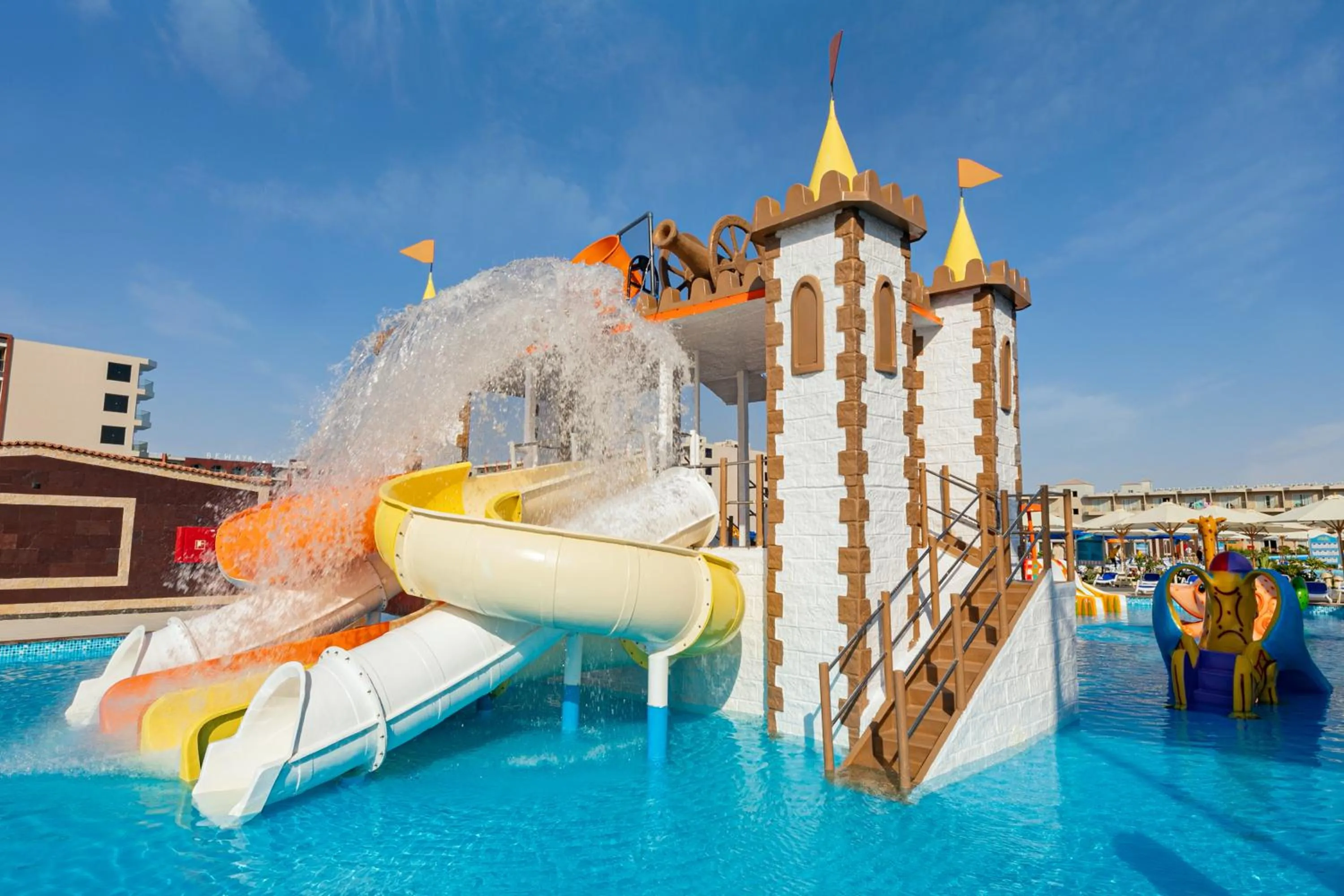 Aqua park in Rewaya Majestic Resort