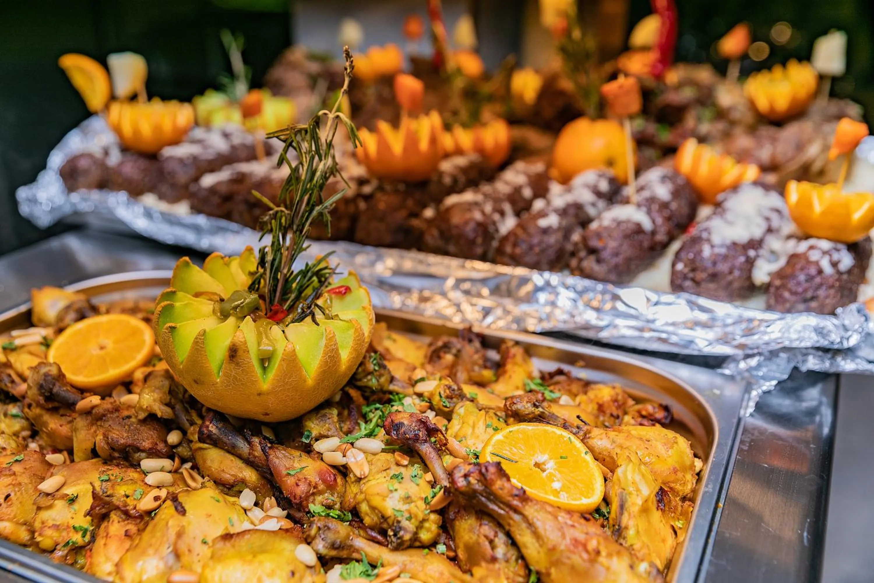 Food in Rewaya Majestic Resort