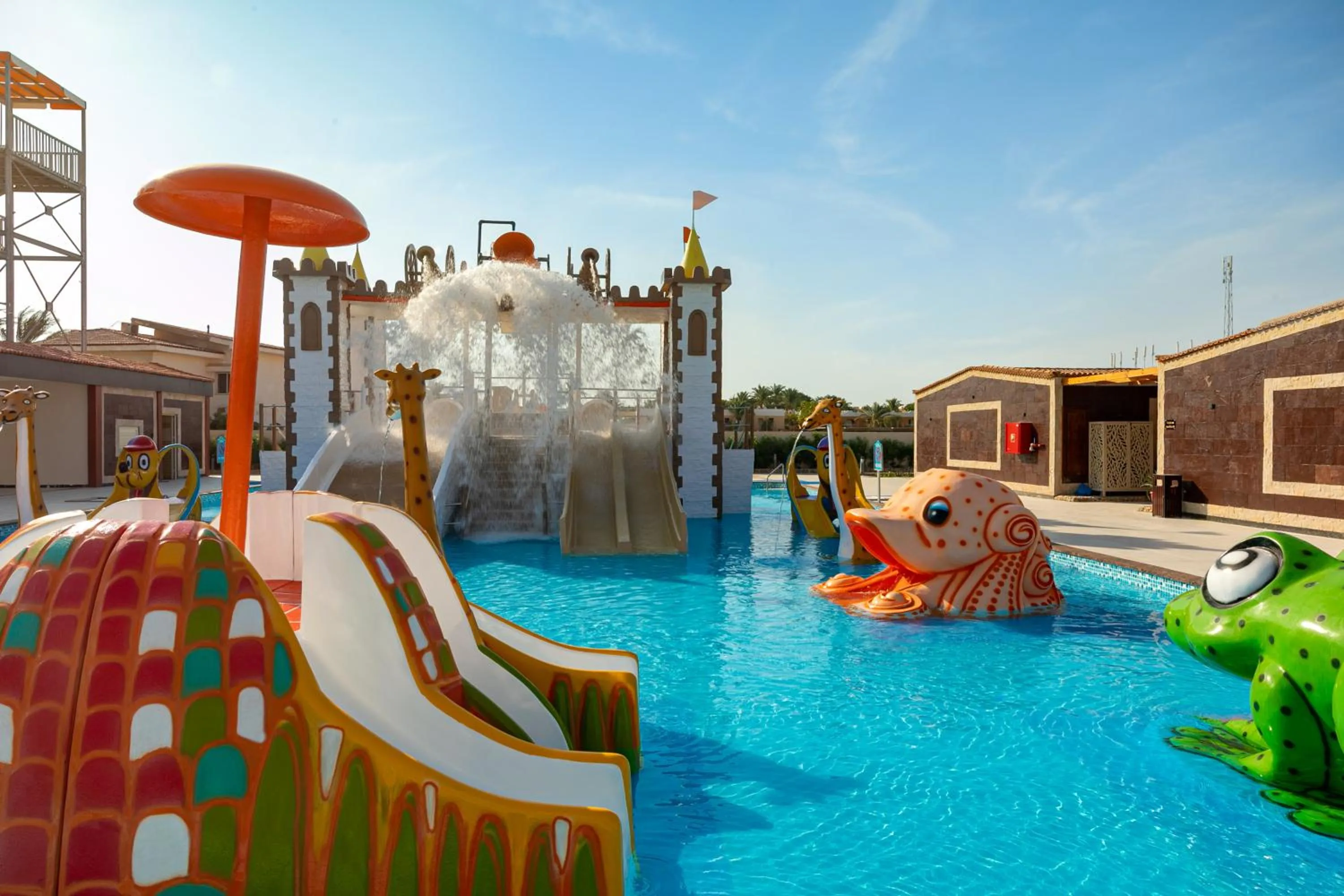Aqua park in Rewaya Majestic Resort