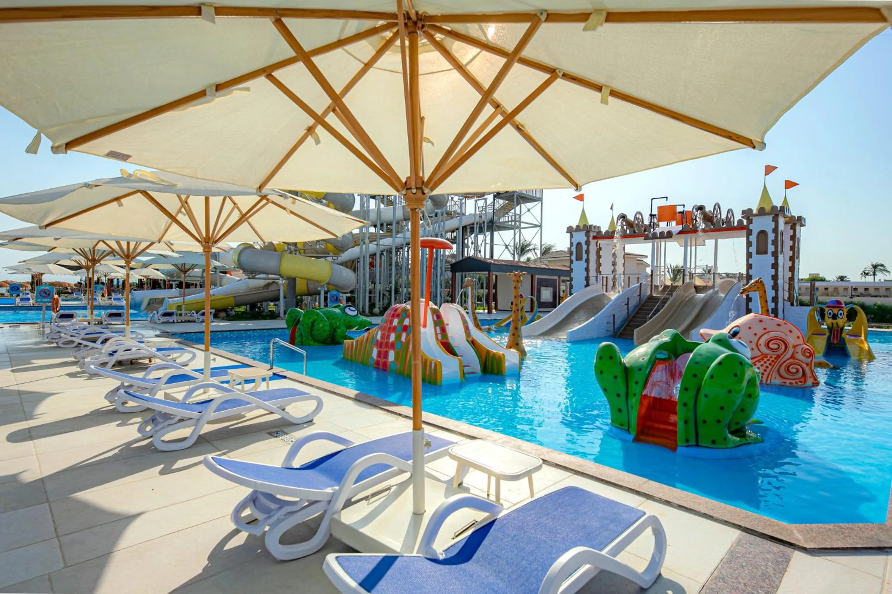 Aqua park in Rewaya Majestic Resort